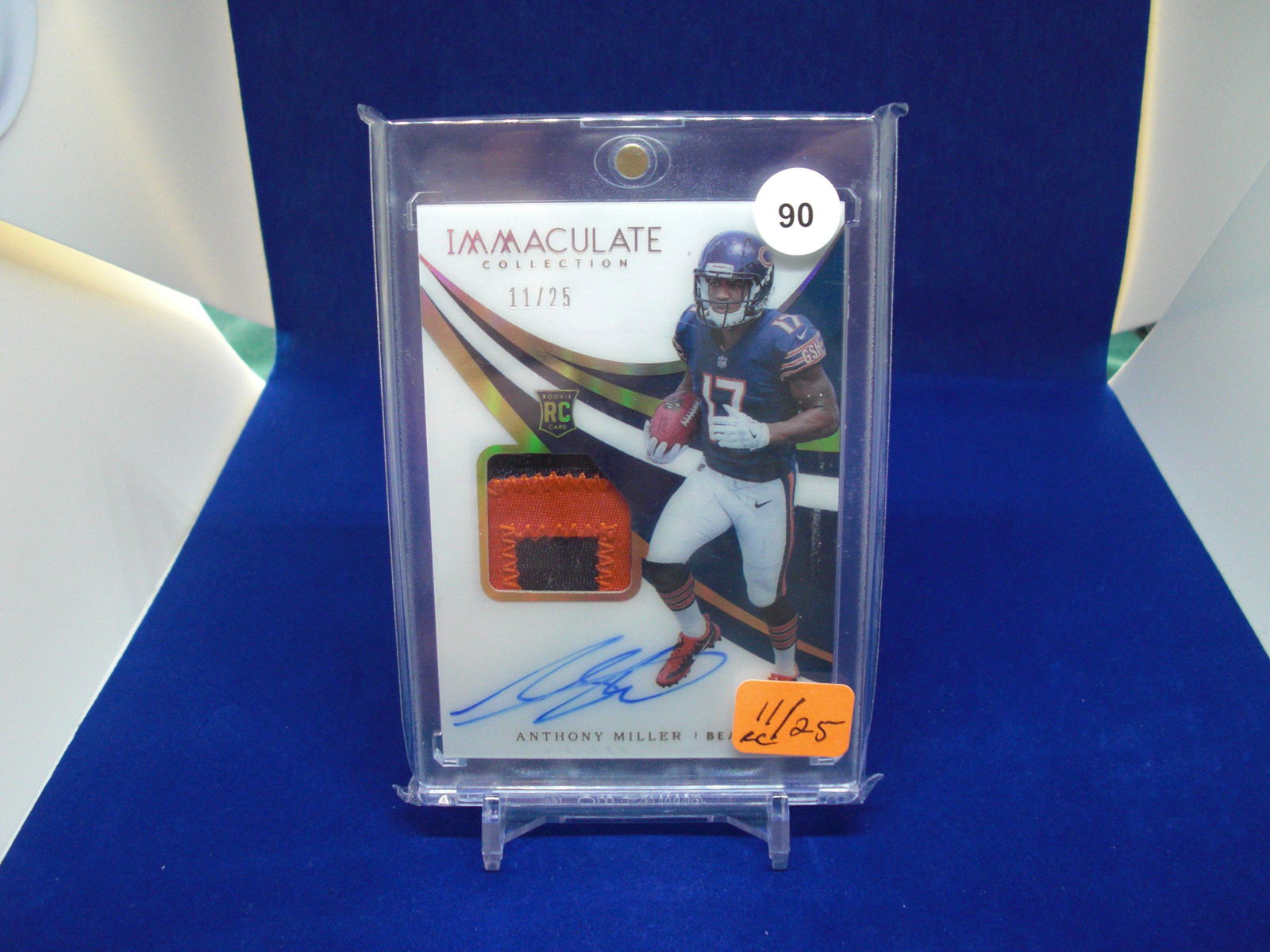 anthony miller immaculate patch auto 11/25 (1 of 1)