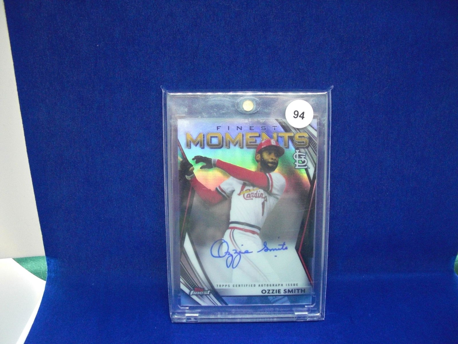 ozzie smith finest momnets auto (1 of 1)