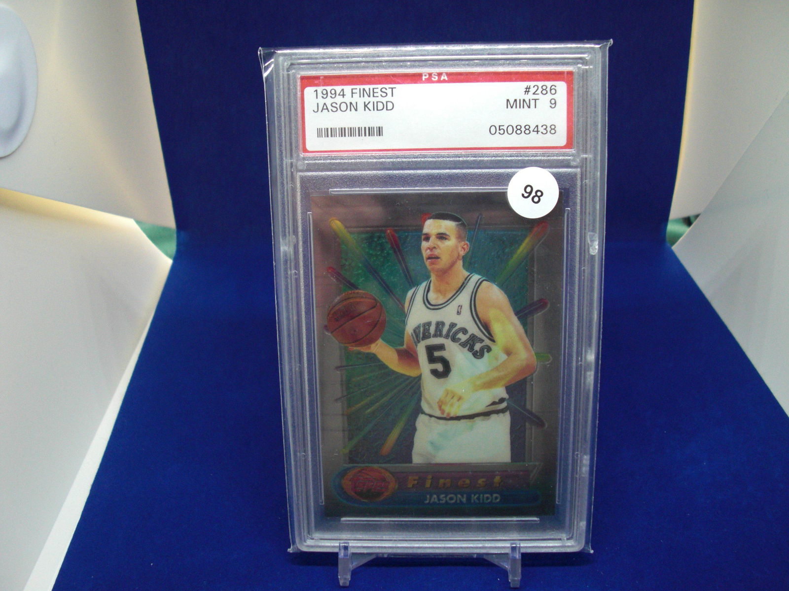 psa 9 mint jason kidd topps finest (1 of 1)
