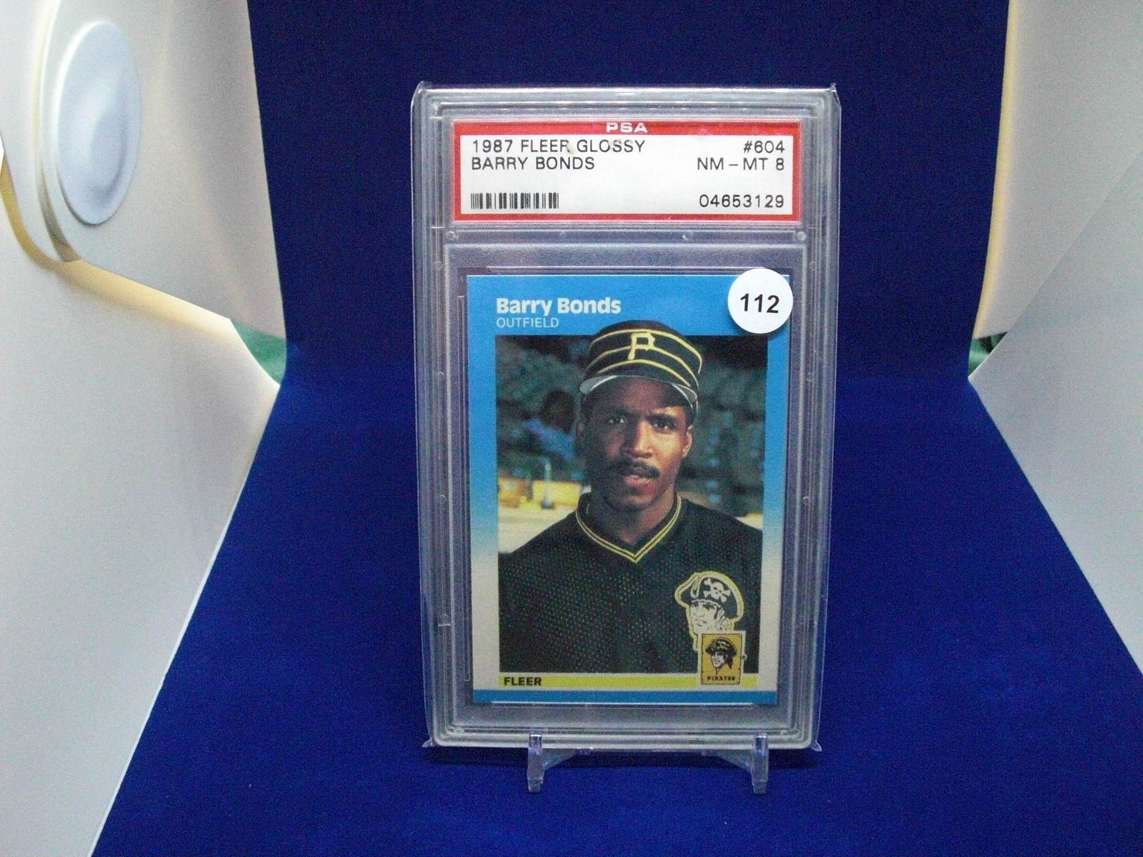 psa 8 barry bonds fleer glossy (1 of 1)