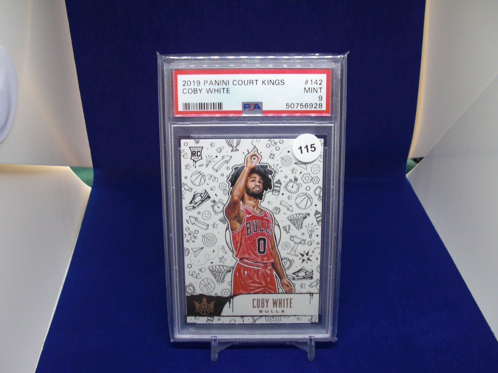 psa 9 mint 2019 coby white court kings (1 of 1)