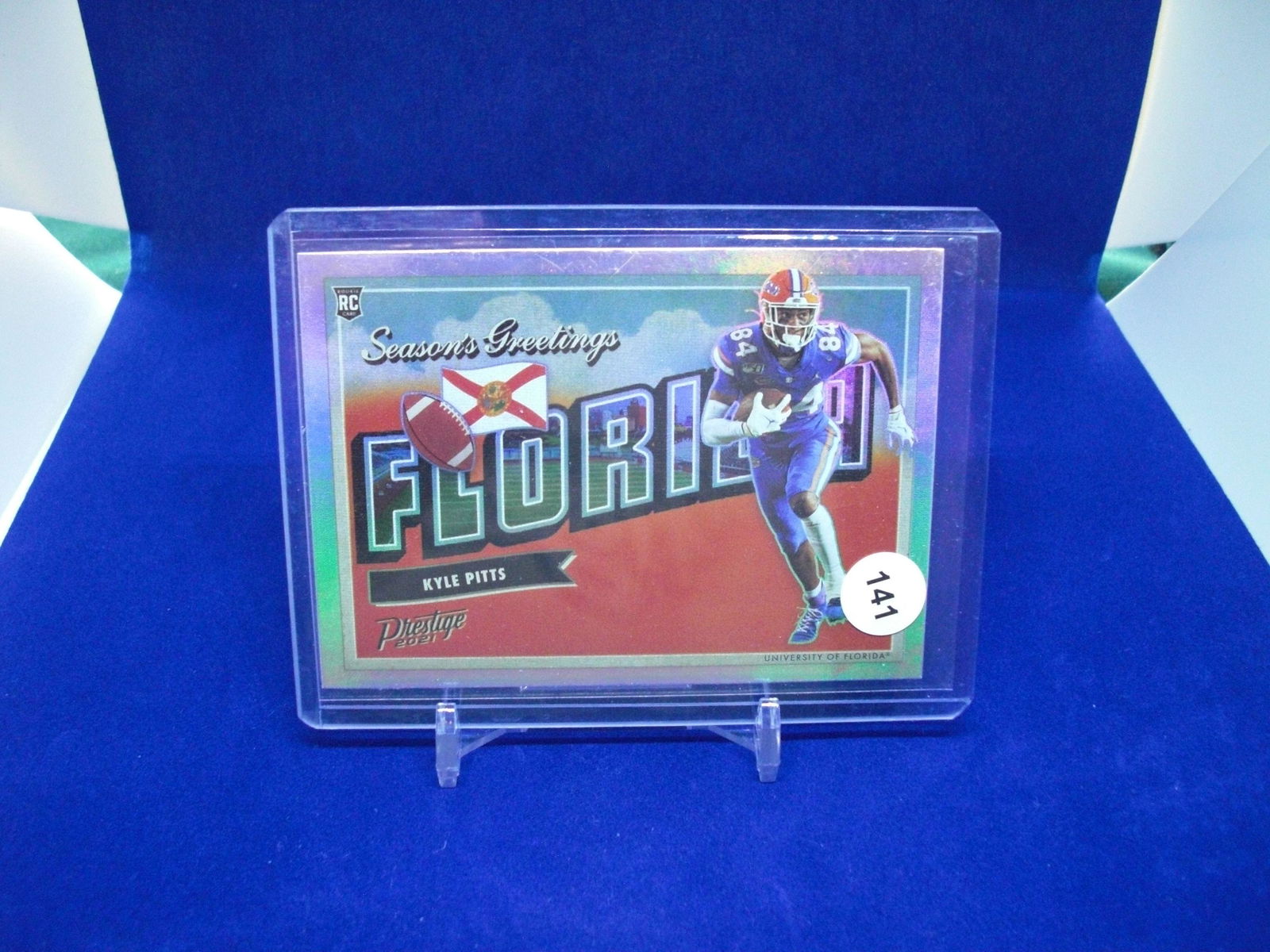 kyle pitts seasons greetings rookie insert (1 of 1)