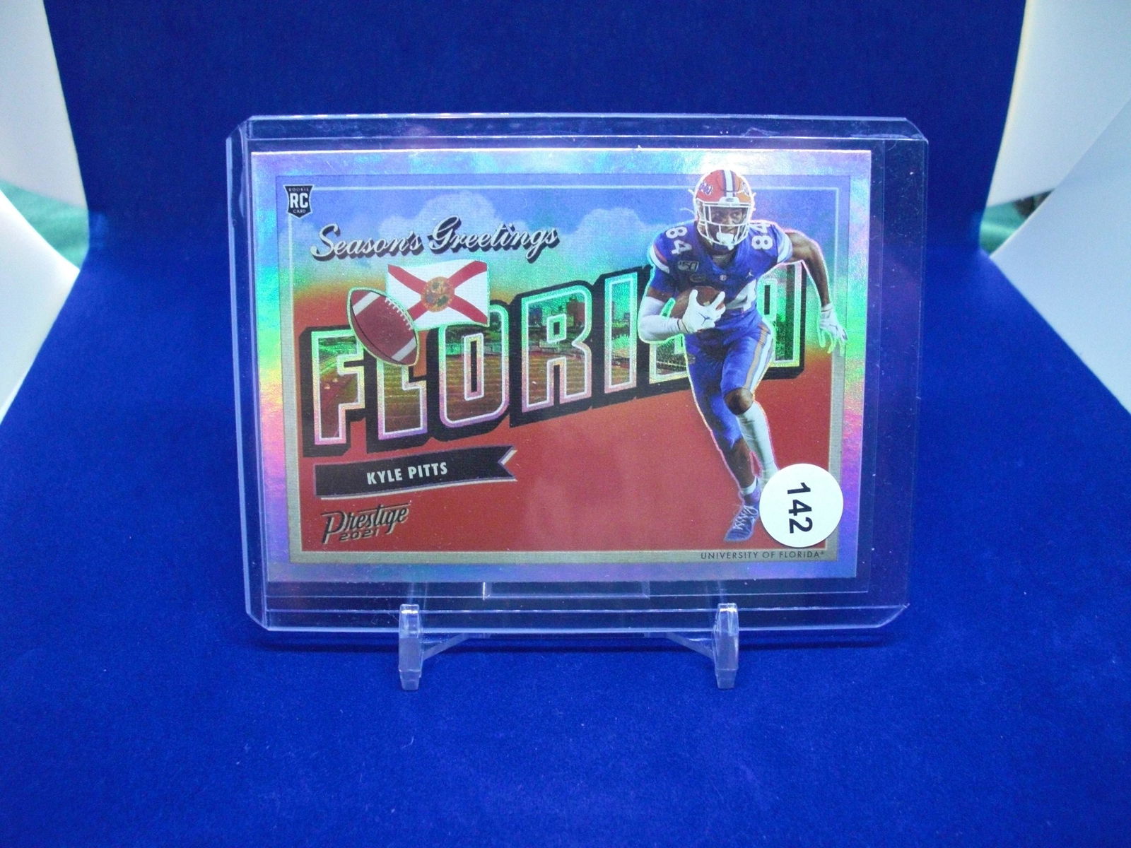 kyle pitts seasons greetings rookie insert (1 of 1)