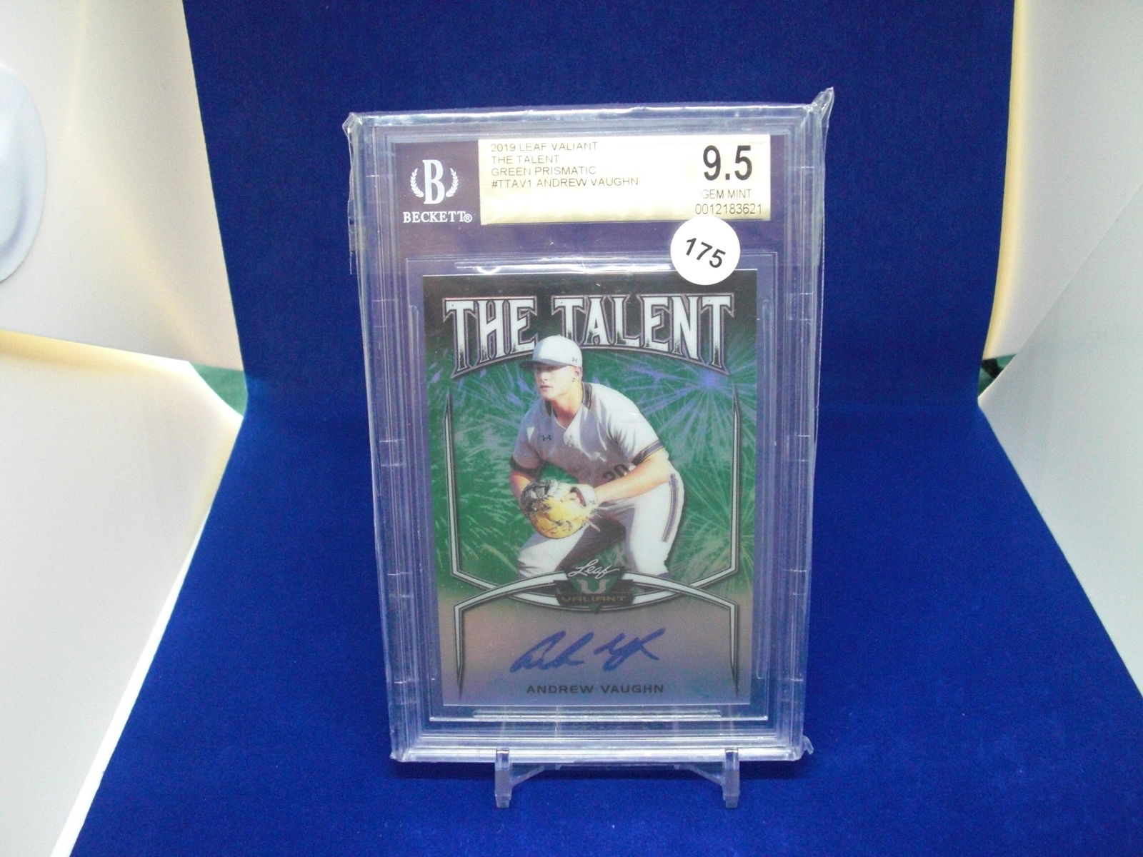 BGS 9.5 Andrew Vaughn rookie auto 18/99 (1 of 1)