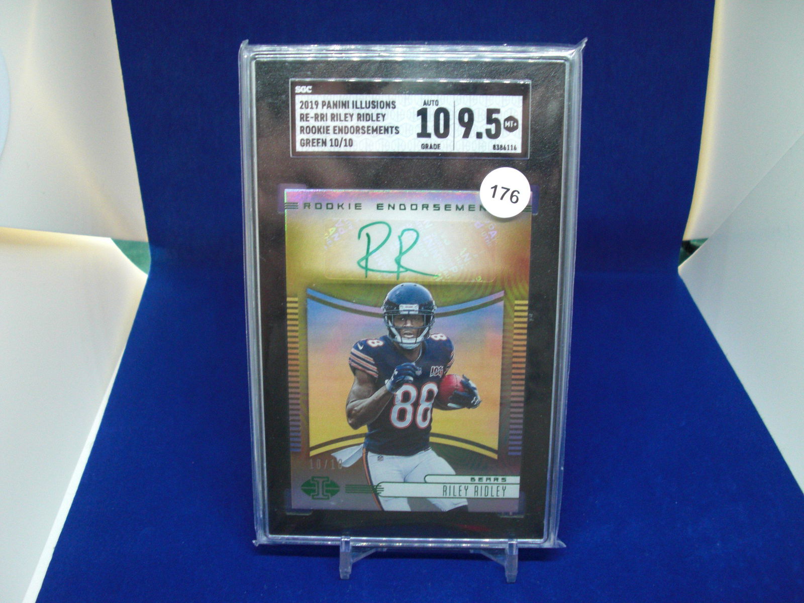 SGC 10 Riley Ridley rookie auto 10/10 (1 of 1)