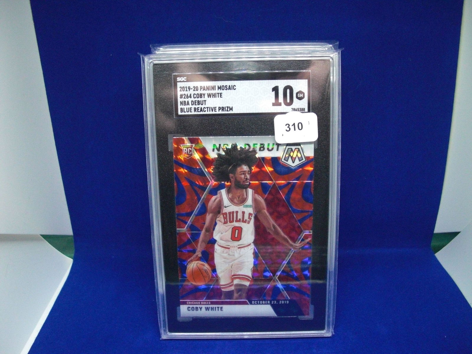 SGC 10 coby white blue reactive rookie (1 of 1)