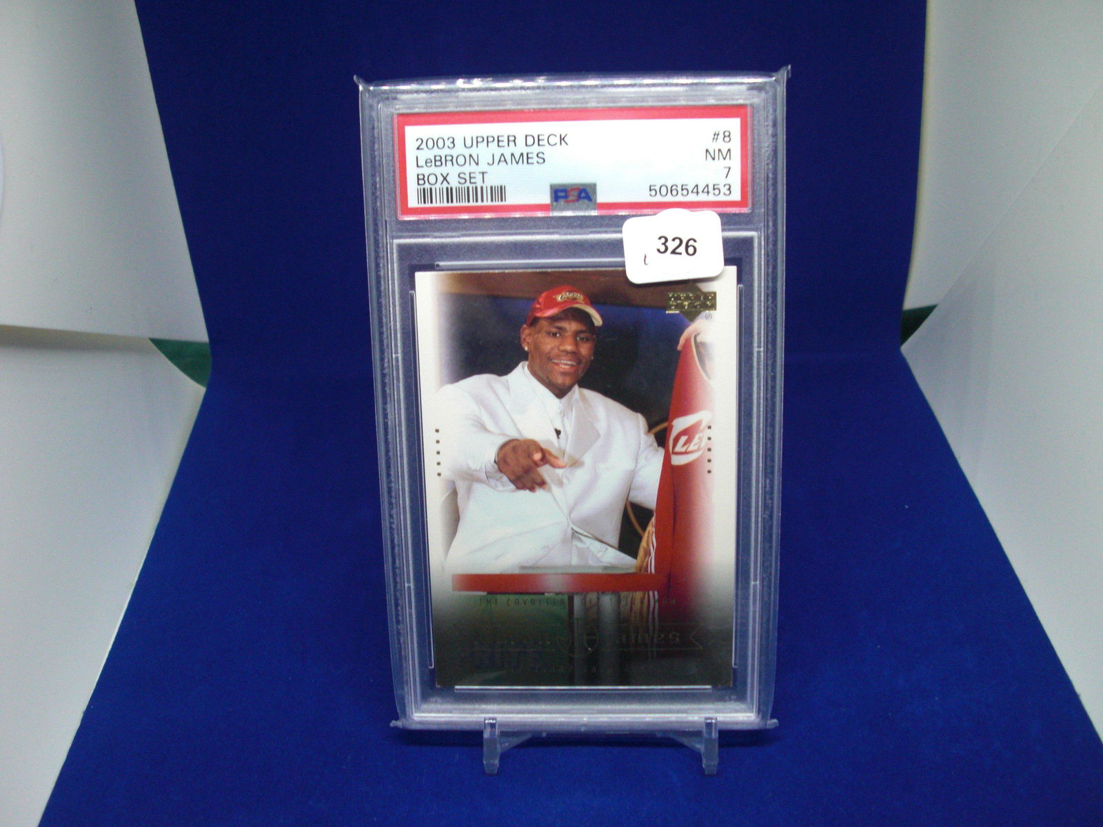 PSA 7 2003 upper deck LeBron James box set (1 of 1)