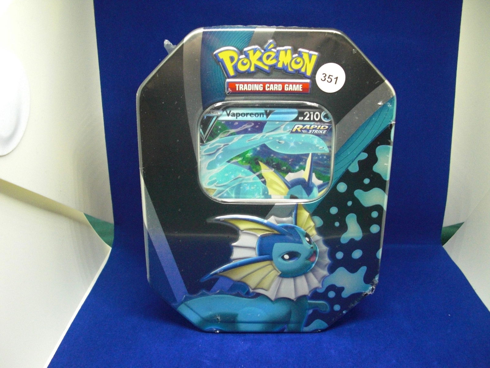 pokemon vaporeon v tin box (1 of 1)