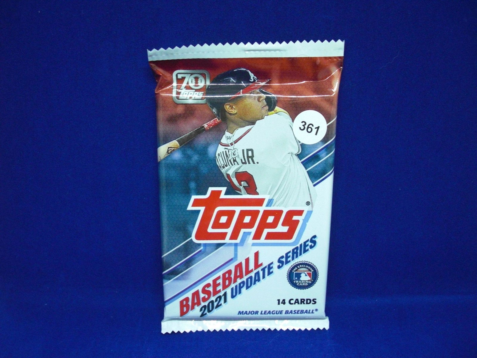 2021 topps update sealed pack (1 of 1)
