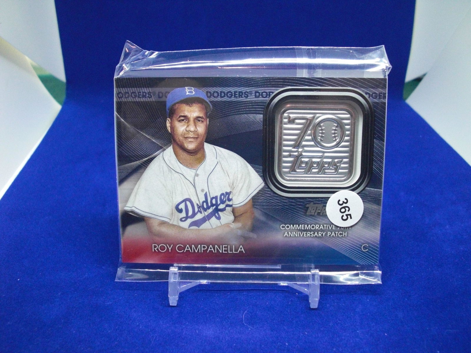 roy campanella 70th anniversry relic (1 of 1)