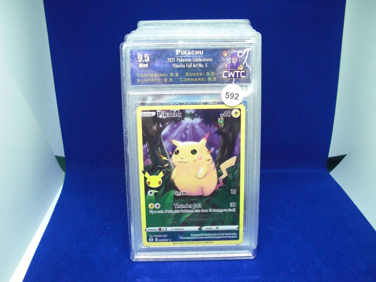 cwtc 9.5 pikachu shiny pokemon (1 of 1)
