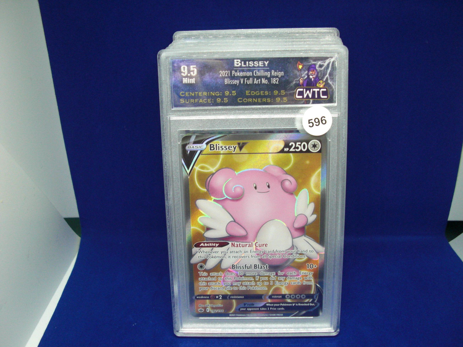 cwtc 9.5 blissey v pokemon full art (1 of 1)