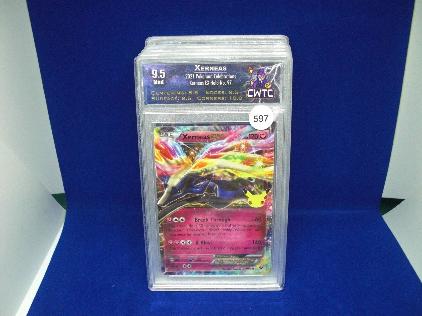 cwtc 9.5 xerneas ex pokemon ful art (1 of 1)