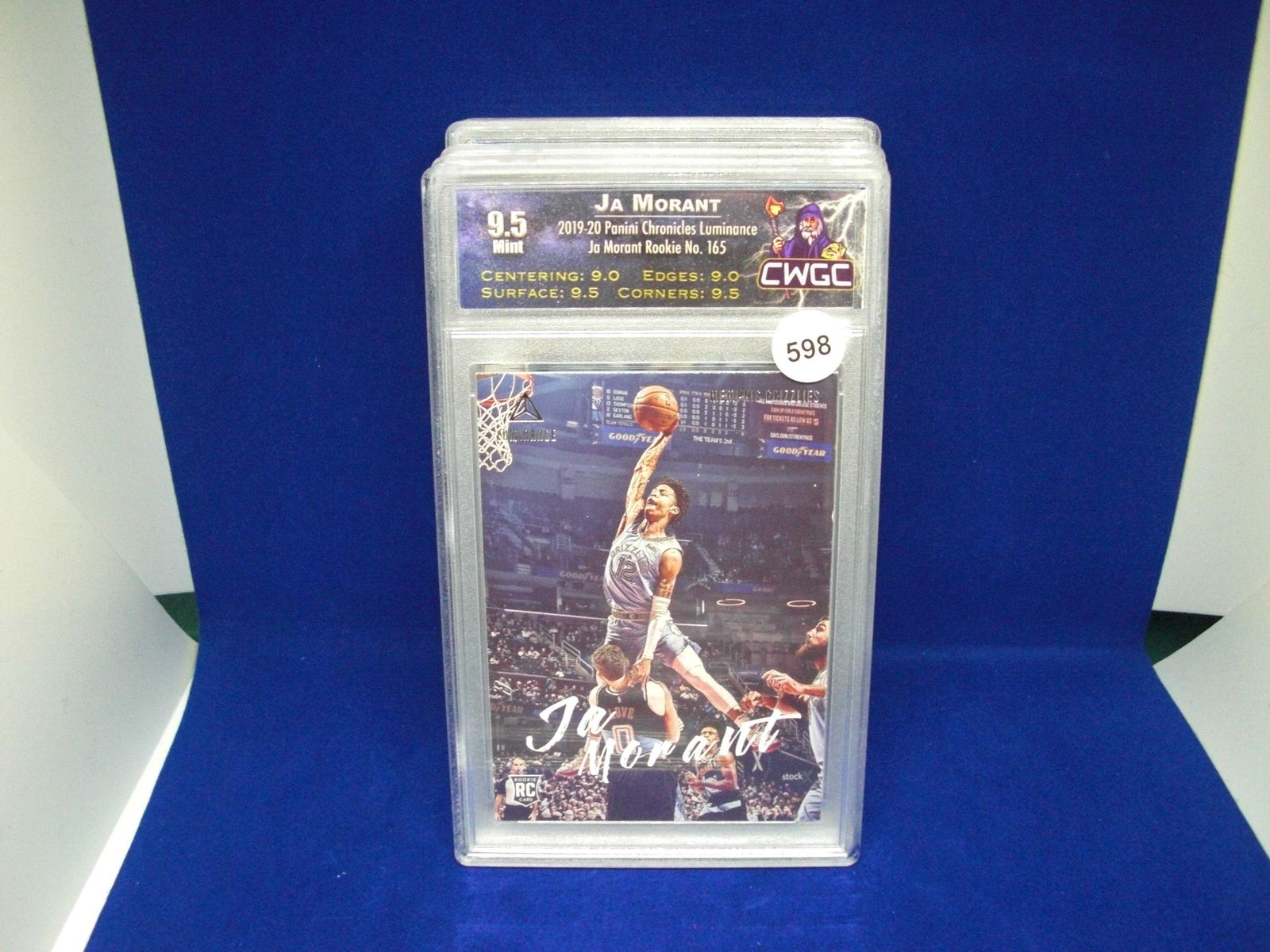 cwtc 9.5 ja morant rookie card (1 of 1)