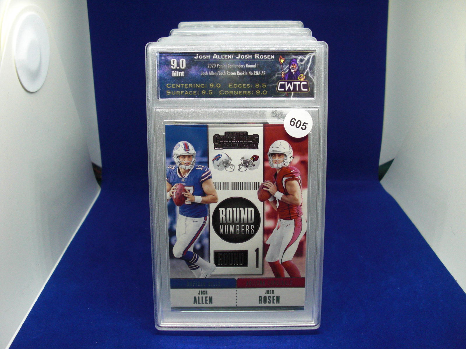 cwtc 9.0 josh allen rookie card (1 of 1)