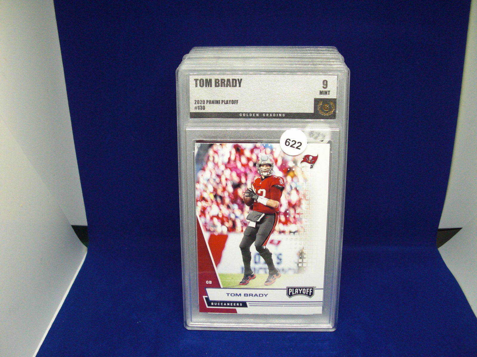 golden grading tom brady playoff ticket (1 of 1)