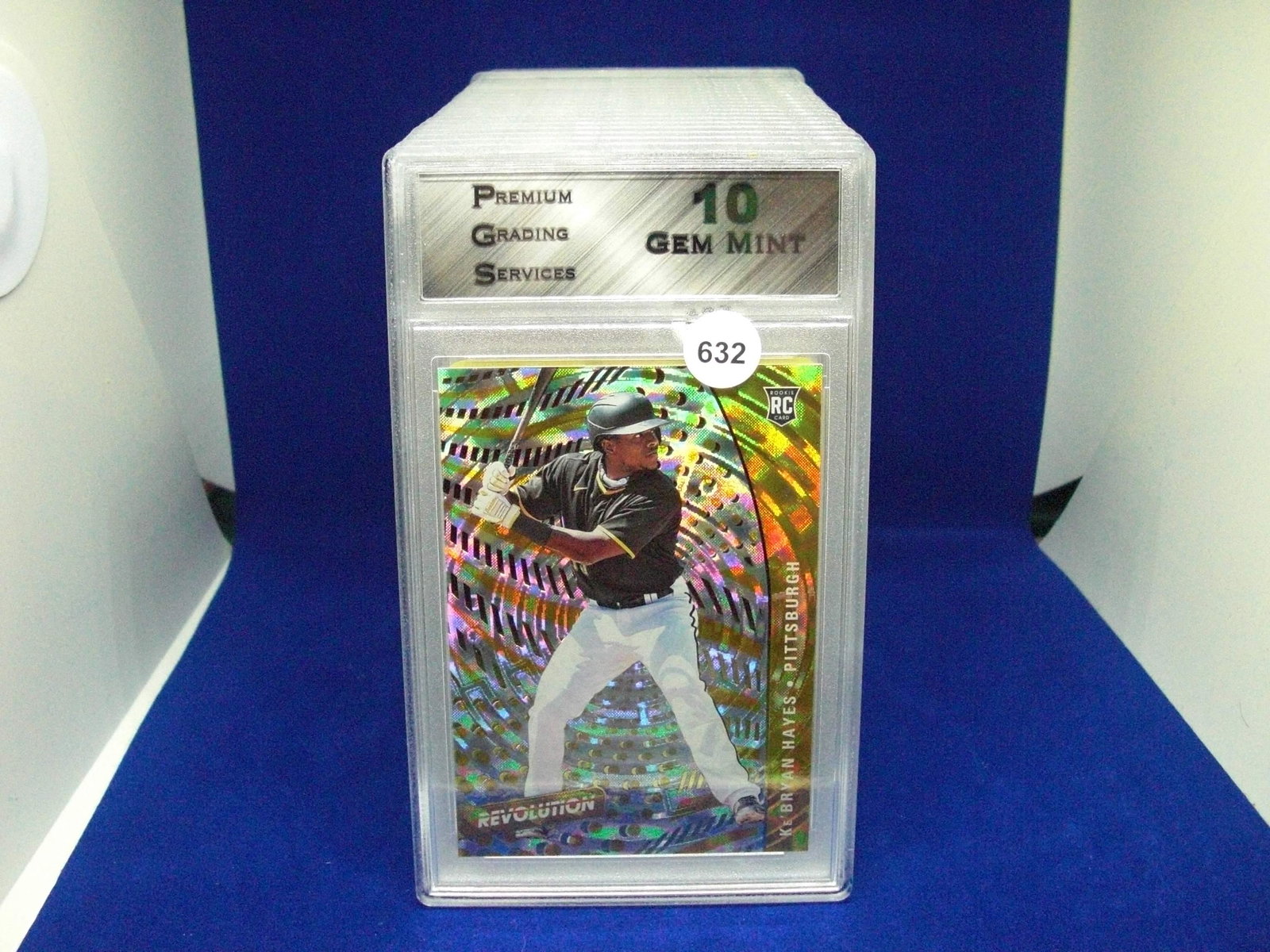 PGS gem 10 kebryan hayes fractal rookie (1 of 1)