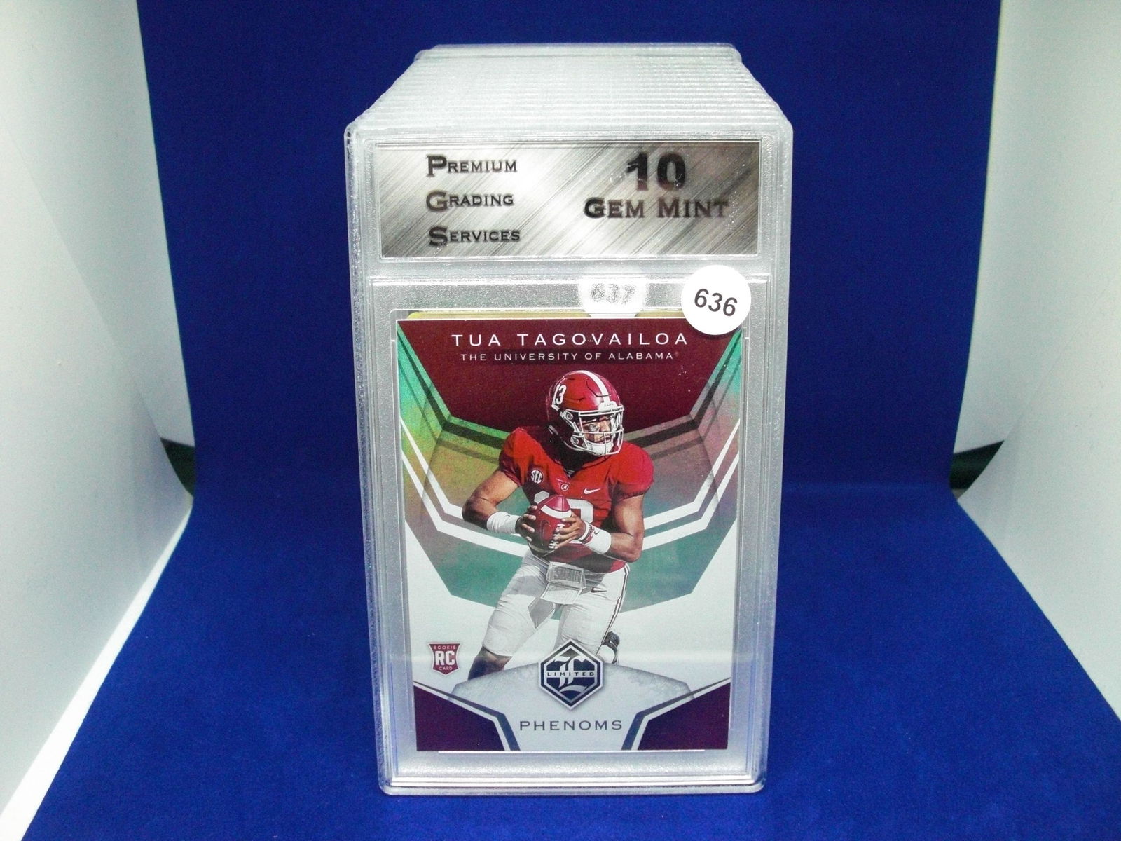 PGS graded gem 10 tua tagovaoloa rookie (1 of 1)
