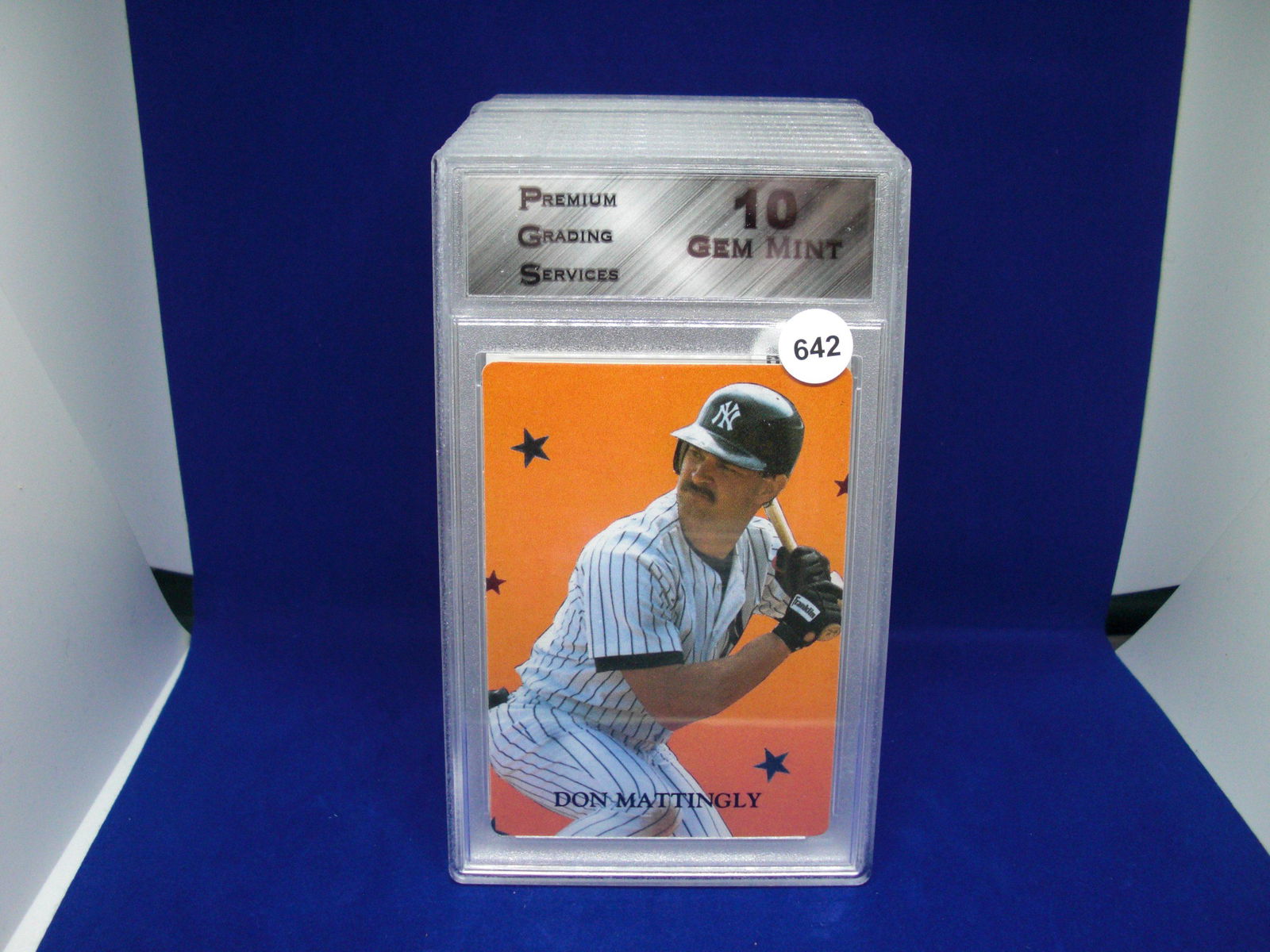 PGS graded gem 10 don mattingly all-star (1 of 1)