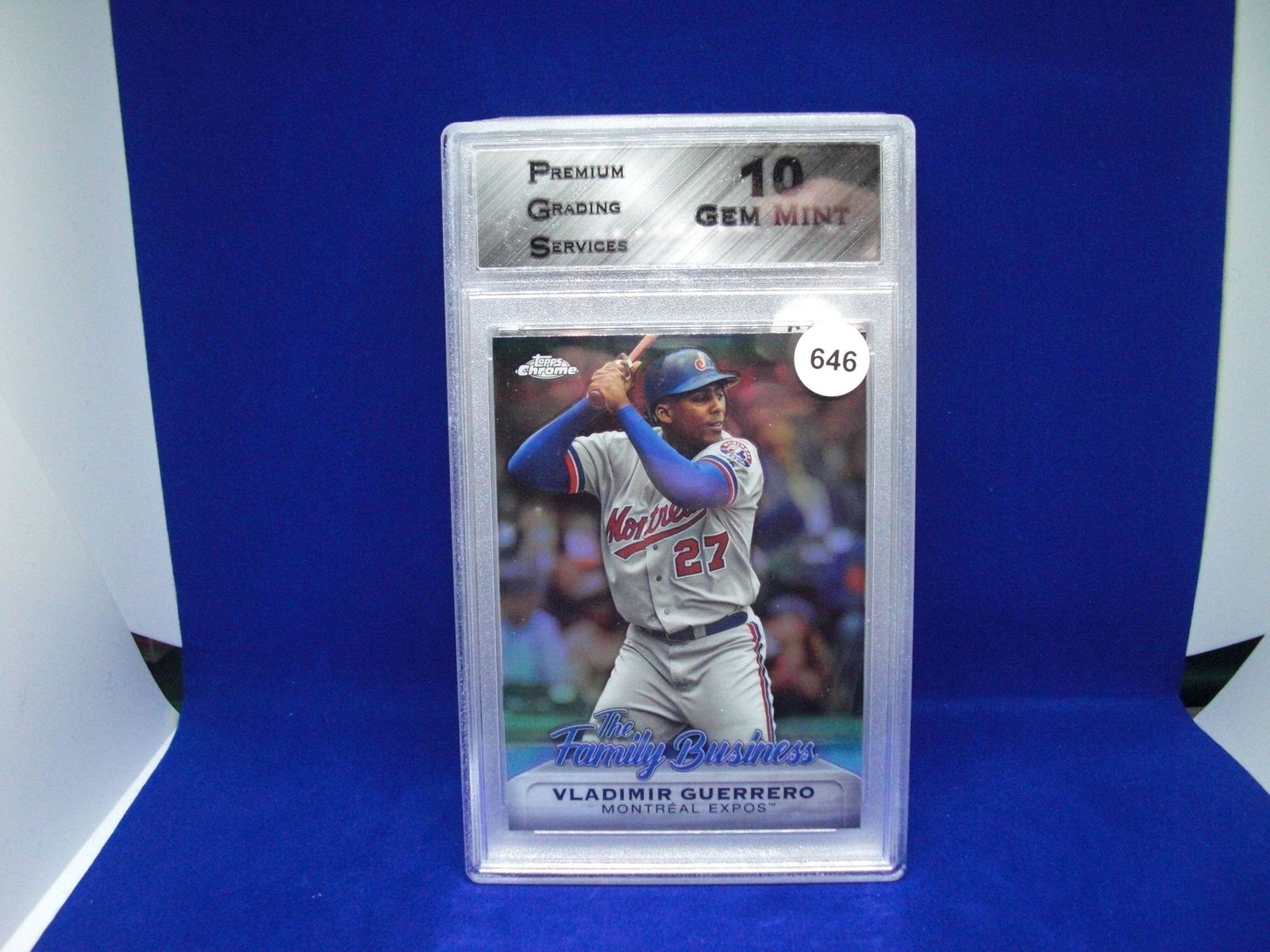 PGS graded gem 10 vlad guerrero insert (1 of 1)