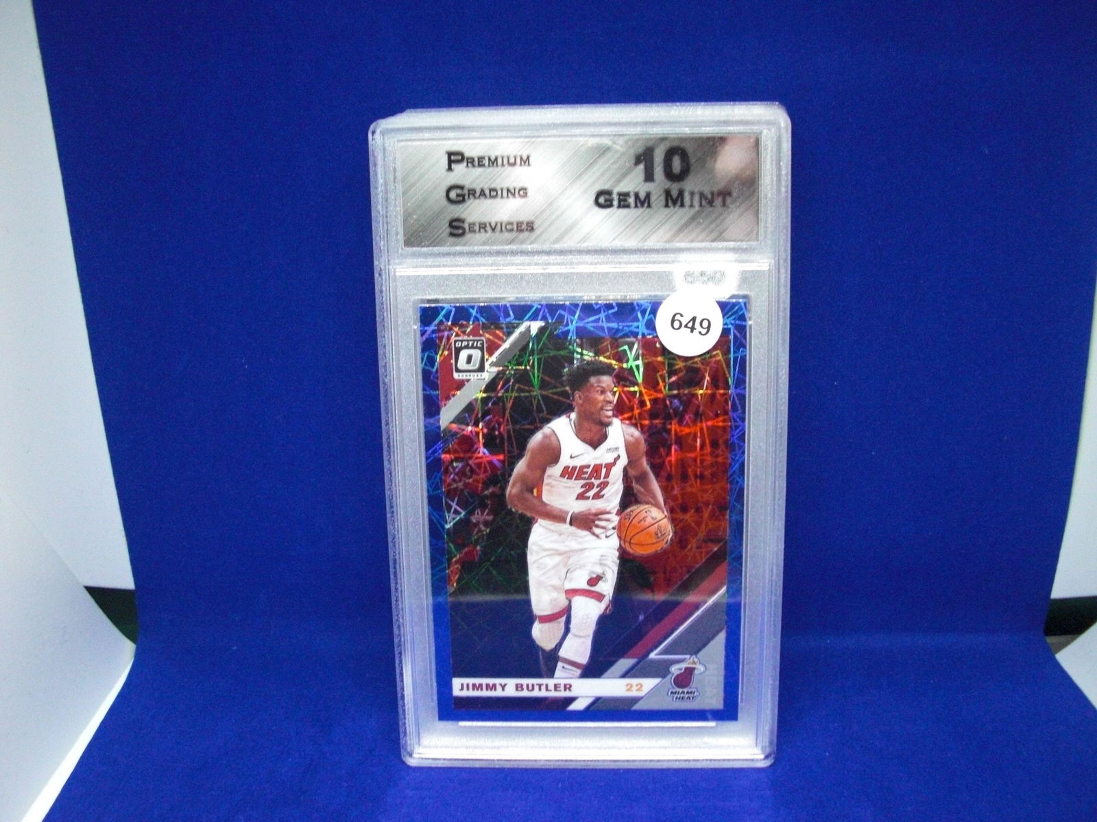 PGS graded gem 10 jimmy butler blue optic (1 of 1)