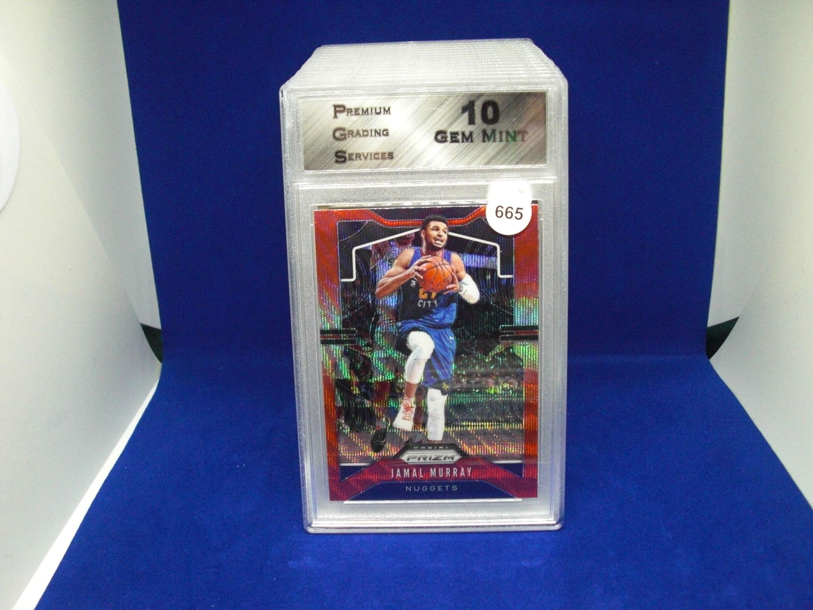 PGS graded 10 jamal murray red wave (1 of 1)