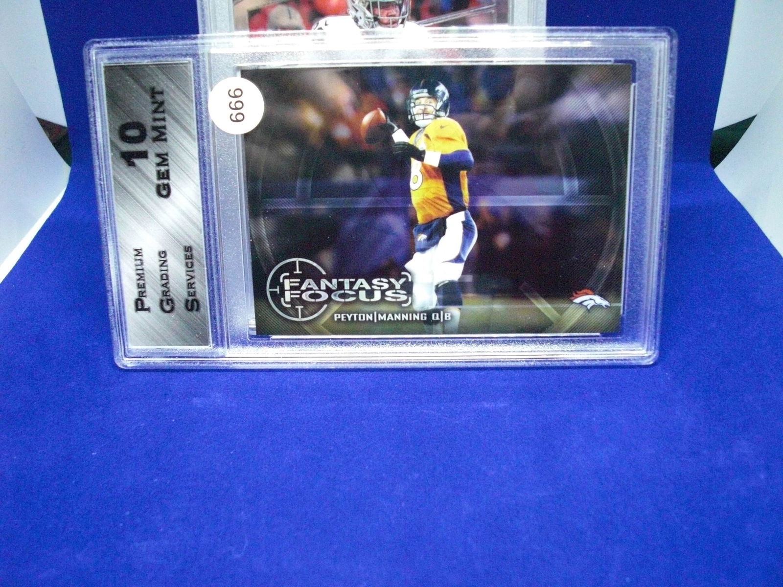 PGS graded 10 peyton manning fantasy focus (1 of 1)
