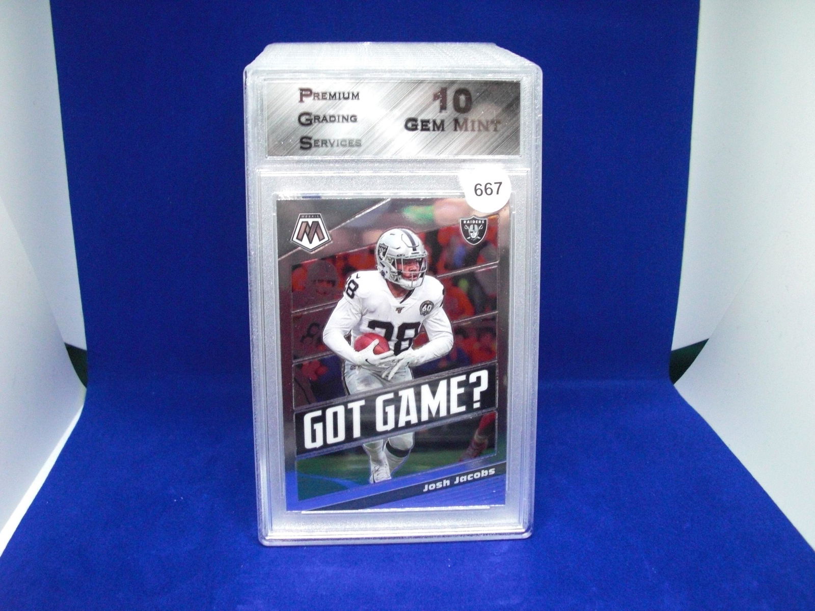 PGS graded 10 josh jacobs got game (1 of 1)