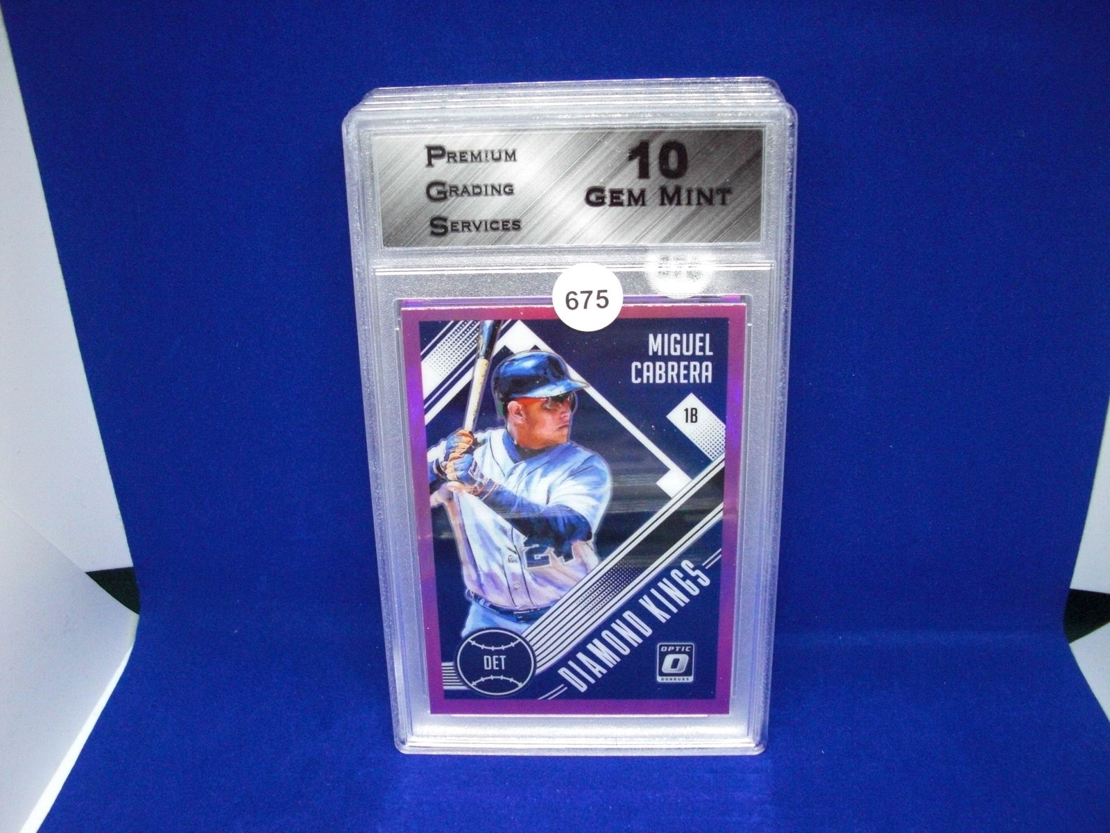 PGS graded 10 miguel cabrera pink optic (1 of 1)