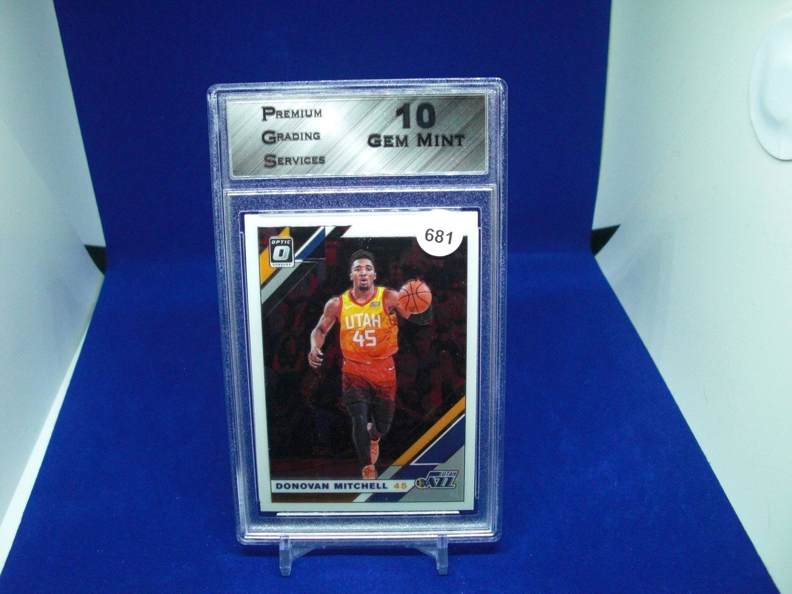 PGS graded gem 10 donovan mitchell optic (1 of 1)