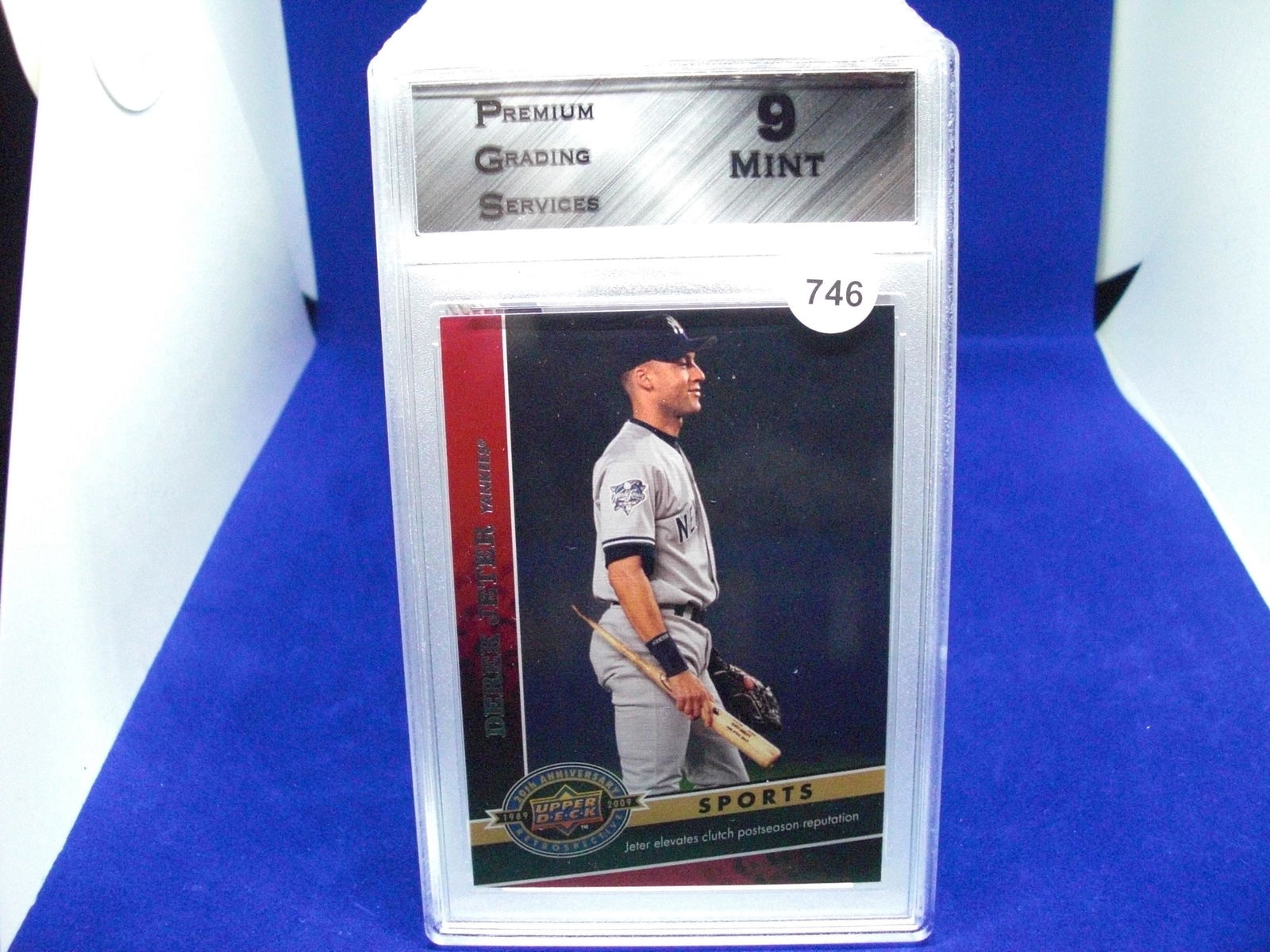 PGS graded 9 derek jeter upper deck (1 of 1)