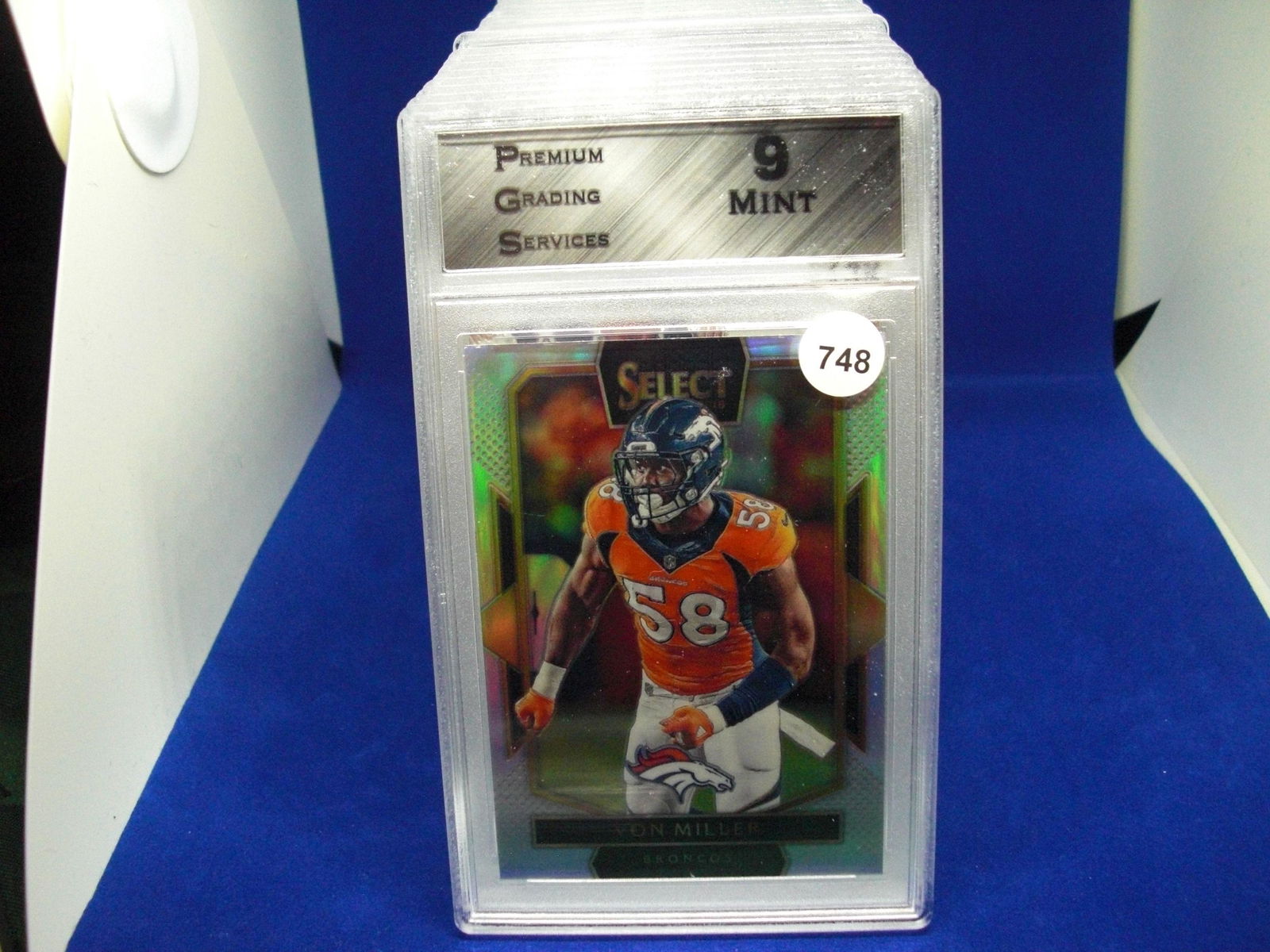 PGS graded 9 von miller silver (1 of 1)