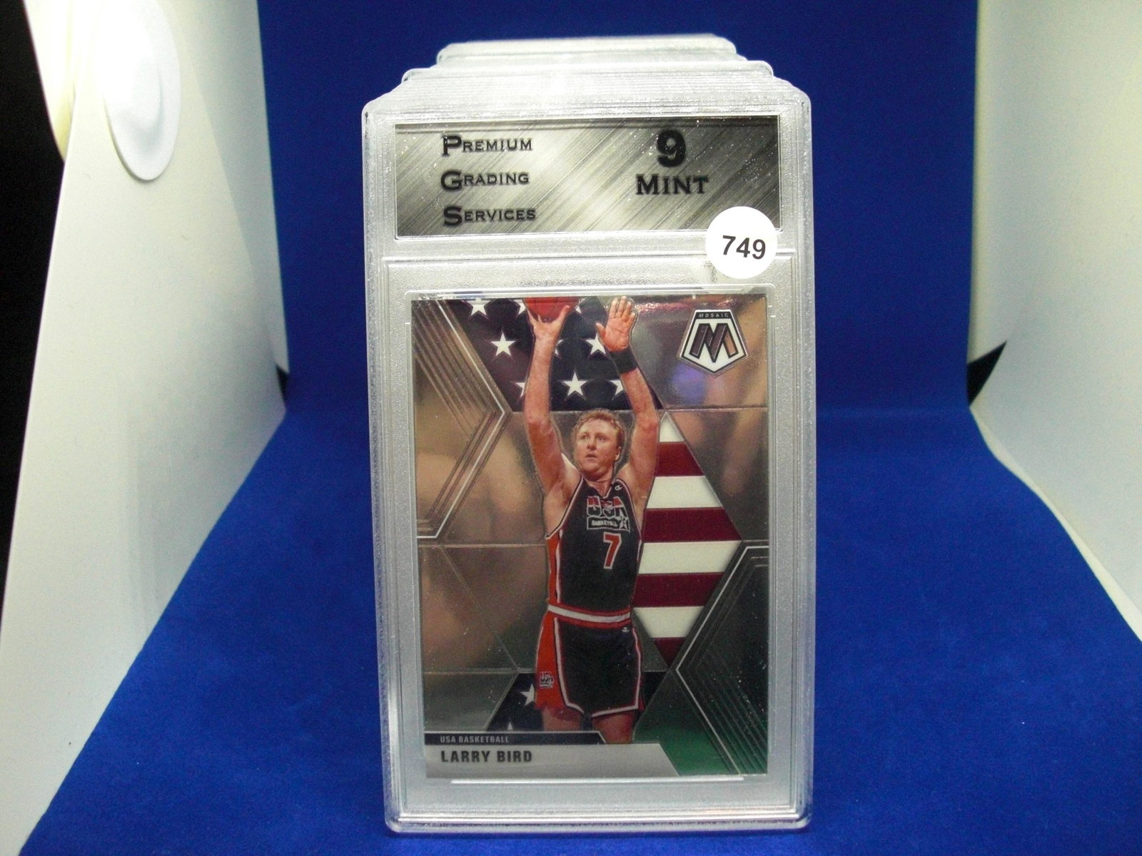 PGS graded 9 larry bird mosaic (1 of 1)