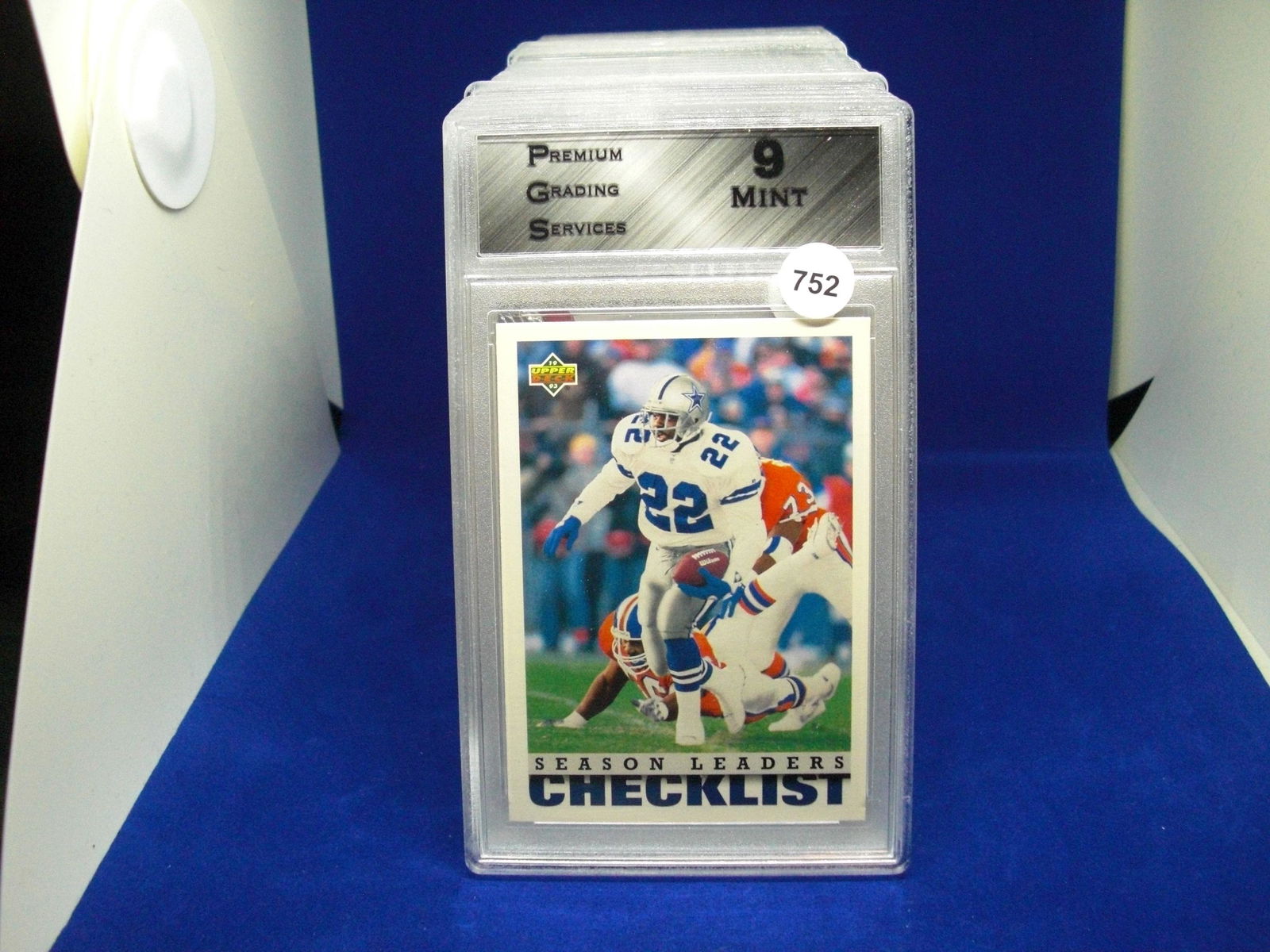 PGS graded 9 emmitt smith checklist (1 of 1)