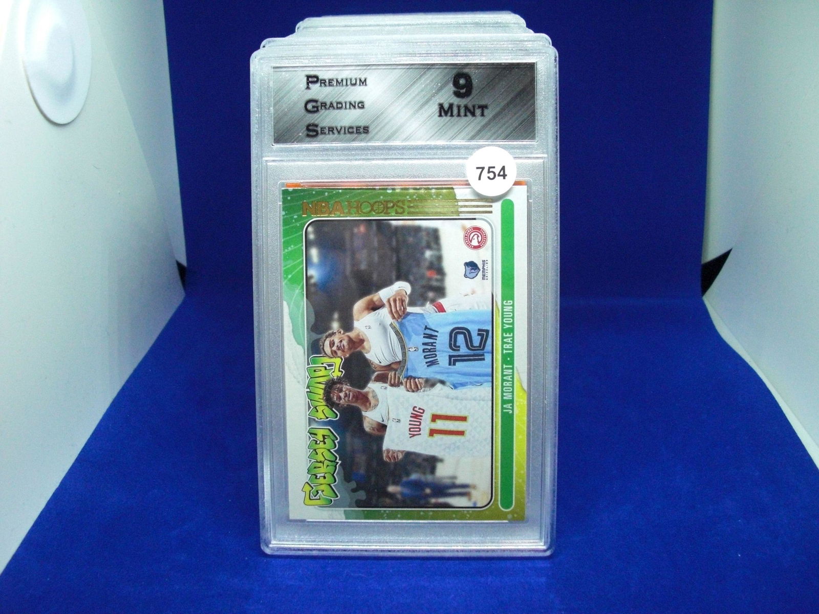 PGS graded9 trae young/ja morant jersey swap (1 of 1)