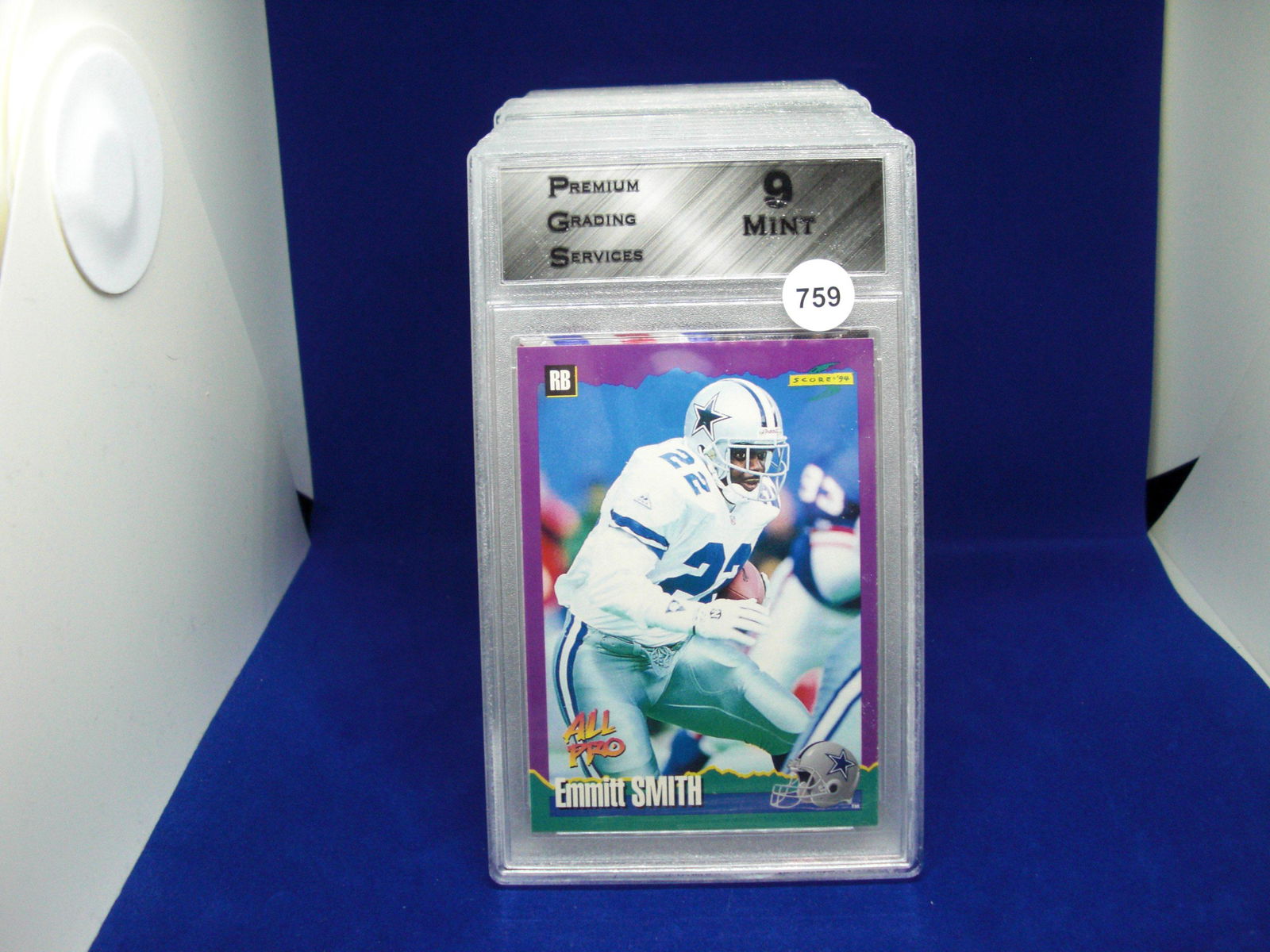 PGS graded 9 emmitt smith all pro (1 of 1)