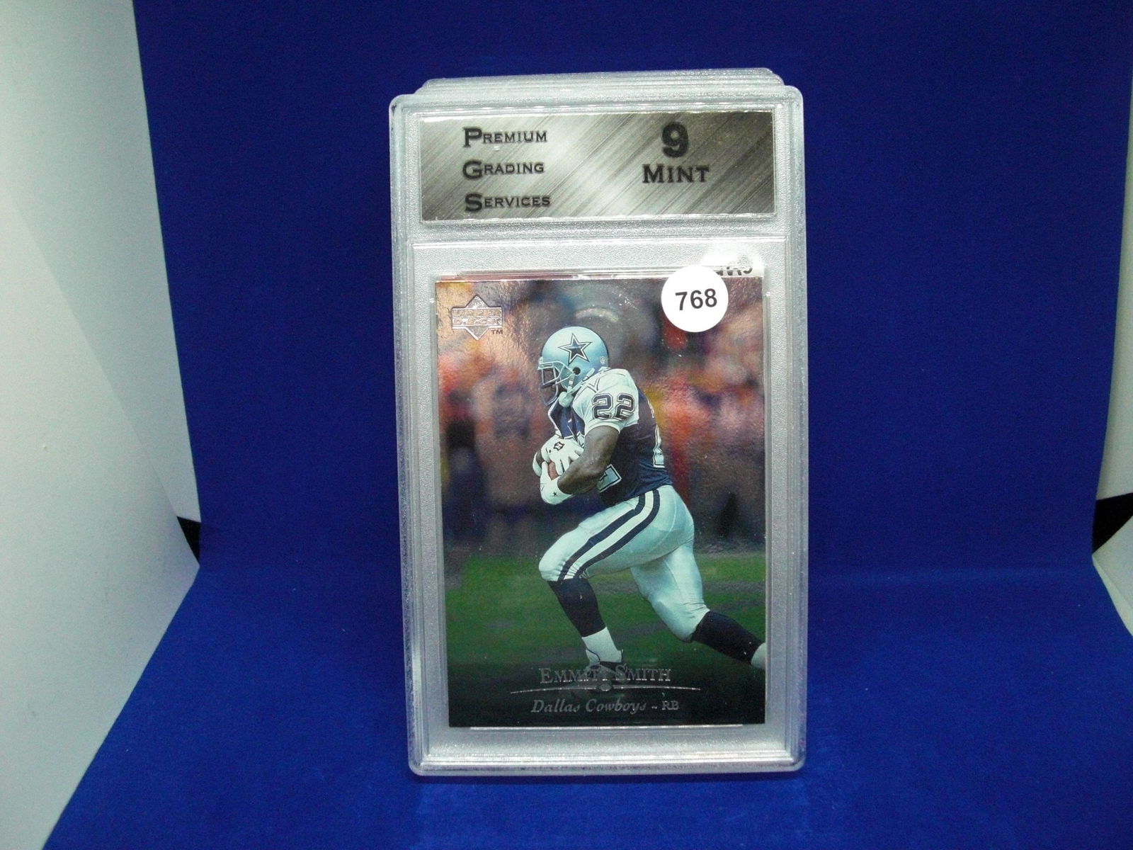 PGS graded emmitt smith upper deck (1 of 1)