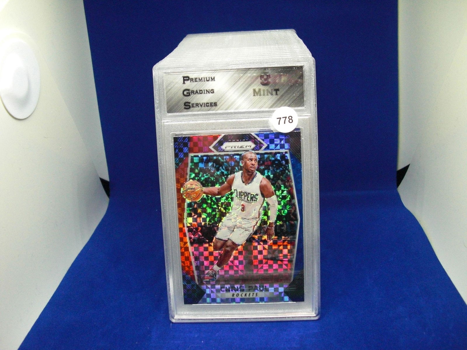 PGS 9 Mint Chris Paul red white blue prism (1 of 1)