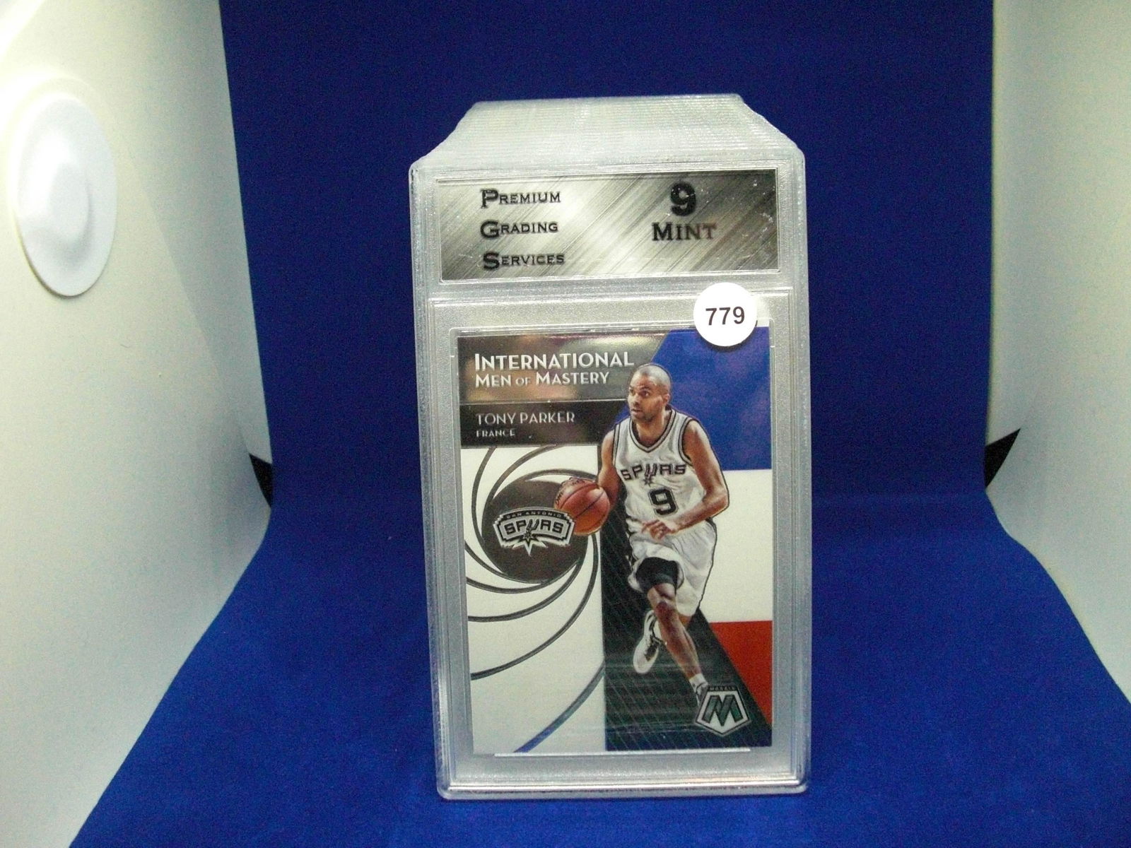 PGS 9 Mint Tony Parker mosaic international (1 of 1)