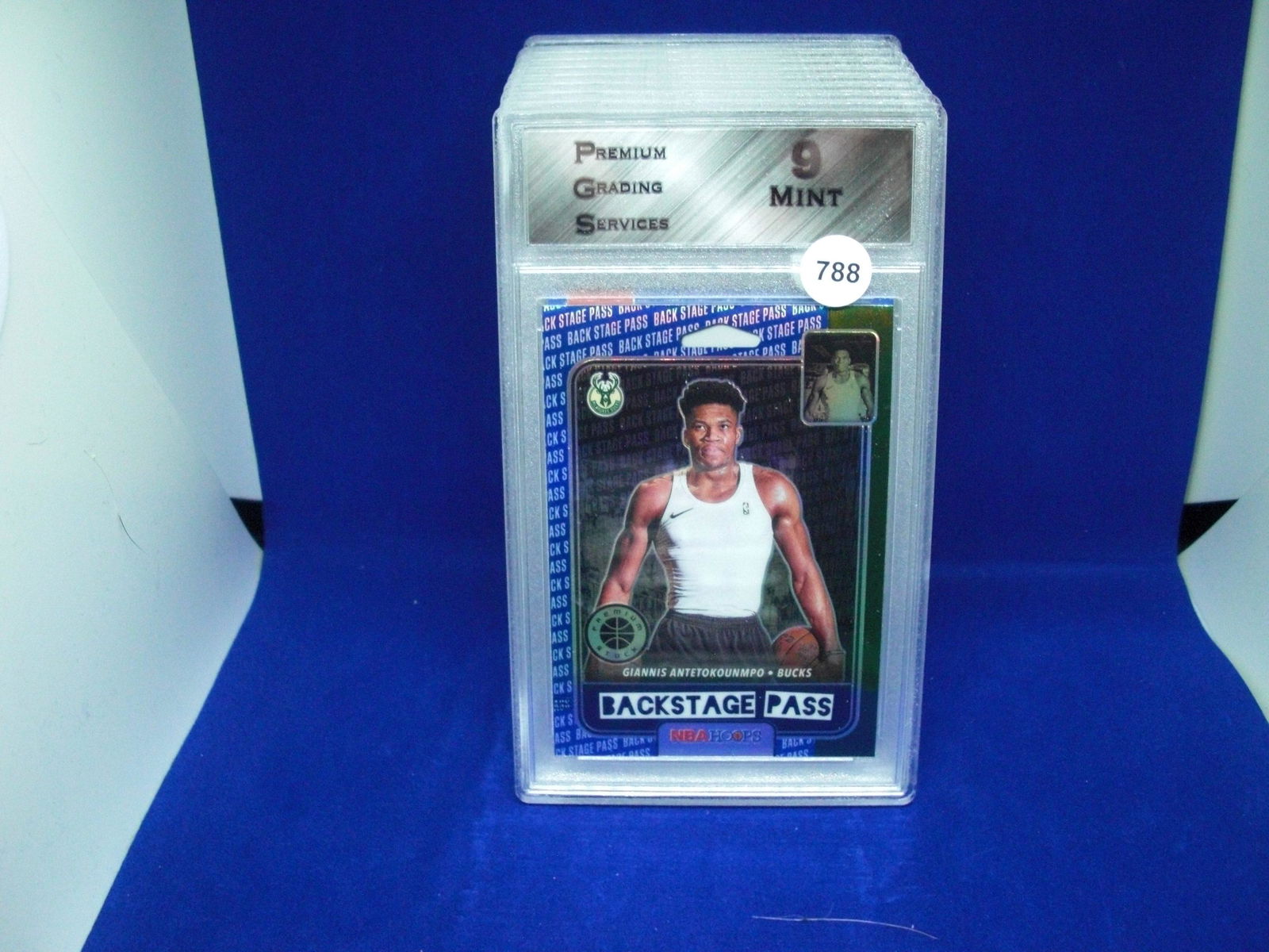 PGS 9 Mint Giannis antetokounmpo backstage pass (1 of 1)