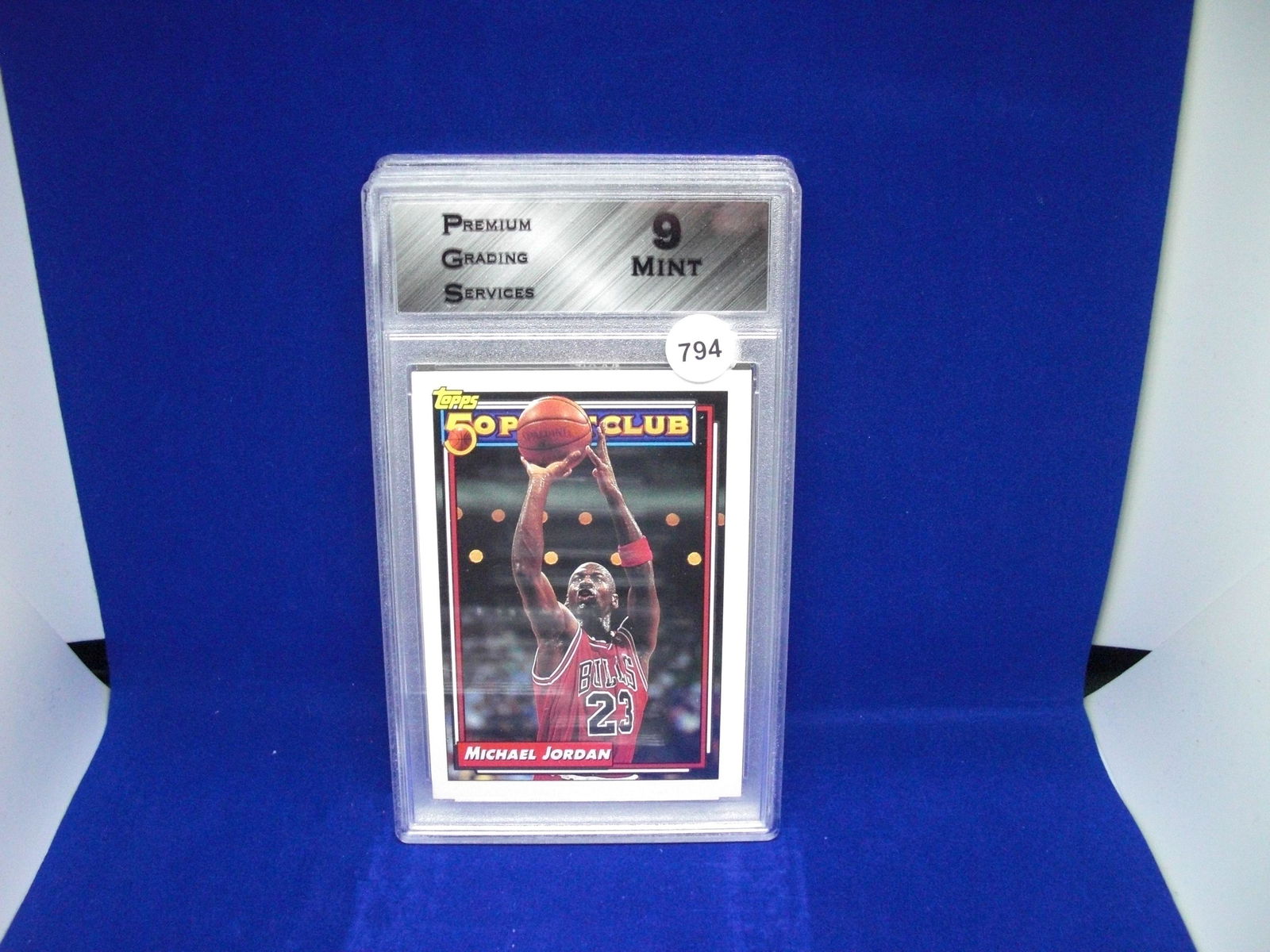 PGS 9 Mint Michael Jordan 50 point club (1 of 1)