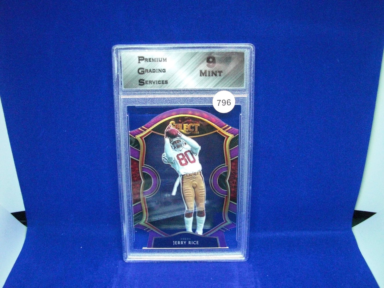 PGS 9 Mint Jerry Rice purple select (1 of 1)