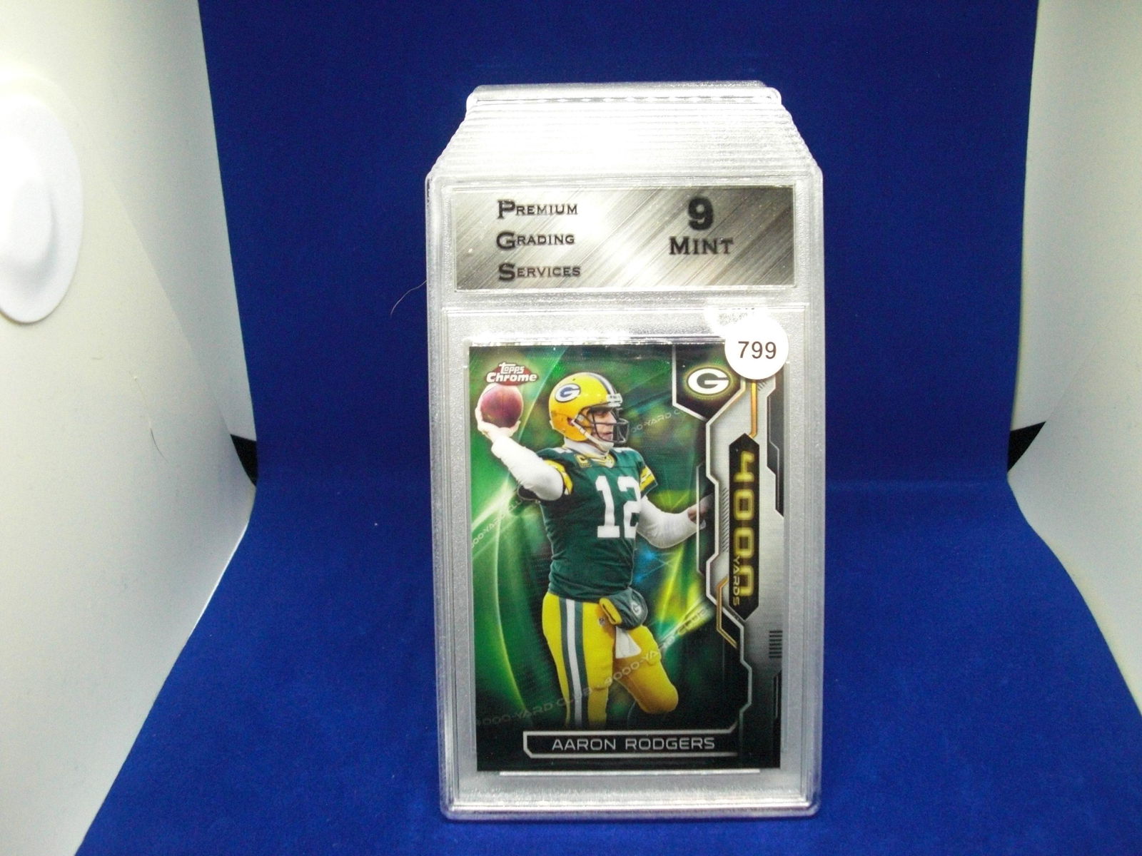 PGS 9 Mint Aaron Rodgers 4000 yard club (1 of 1)