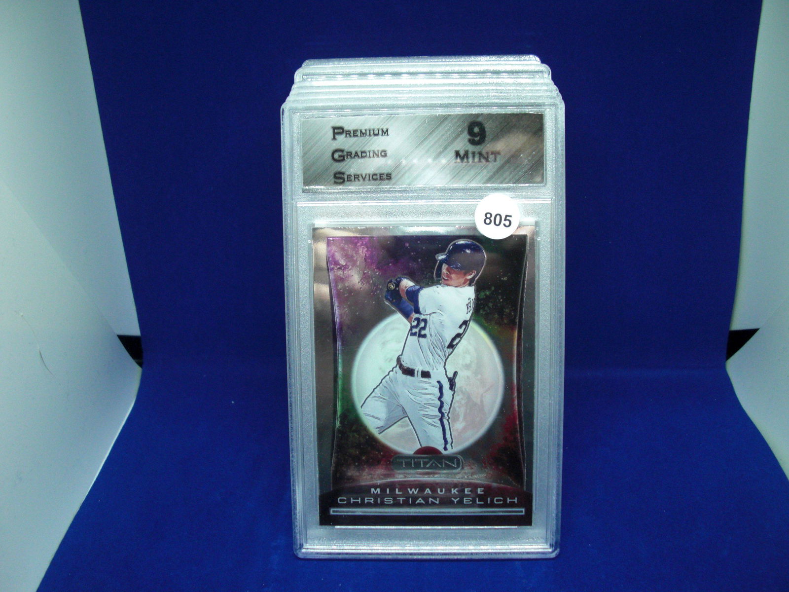 PGS 9 Mint Christian Yelich titan (1 of 1)