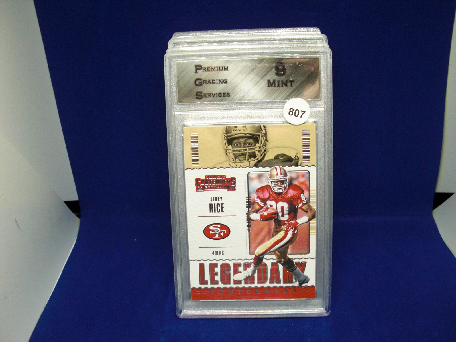PGS 9 Mint Jerry Rice legendary contenders (1 of 1)