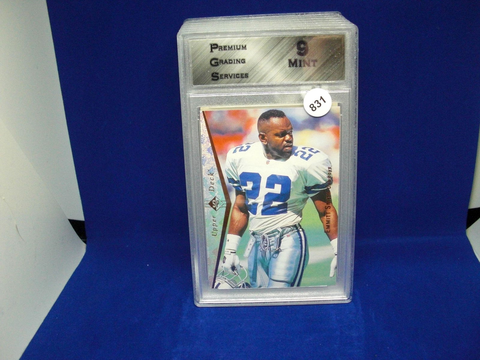 PGS 9 Mint Emmitt Smith upper deck SP (1 of 1)