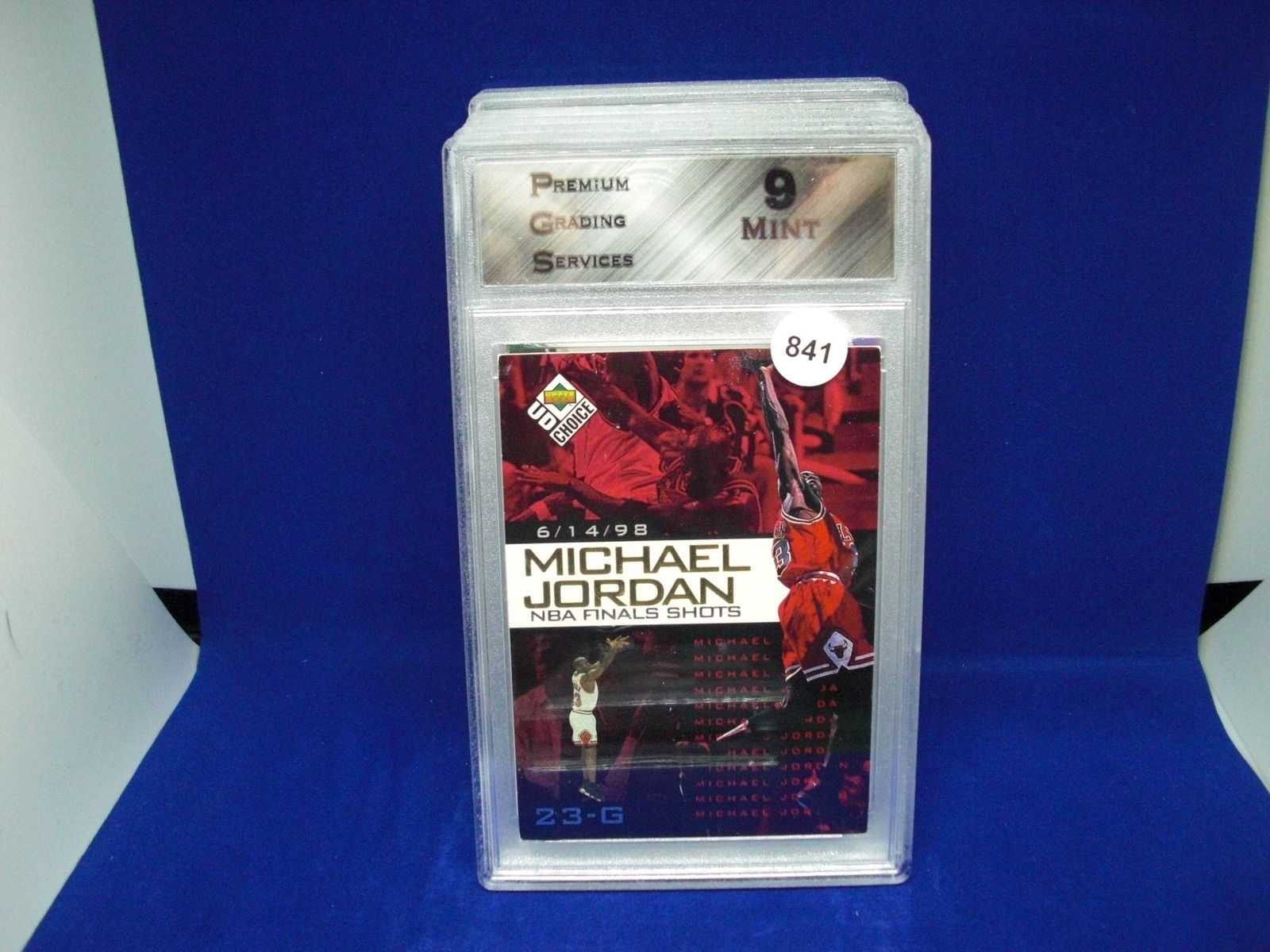 PGS 9 Mint Michael Jordan upper deck choice (1 of 1)