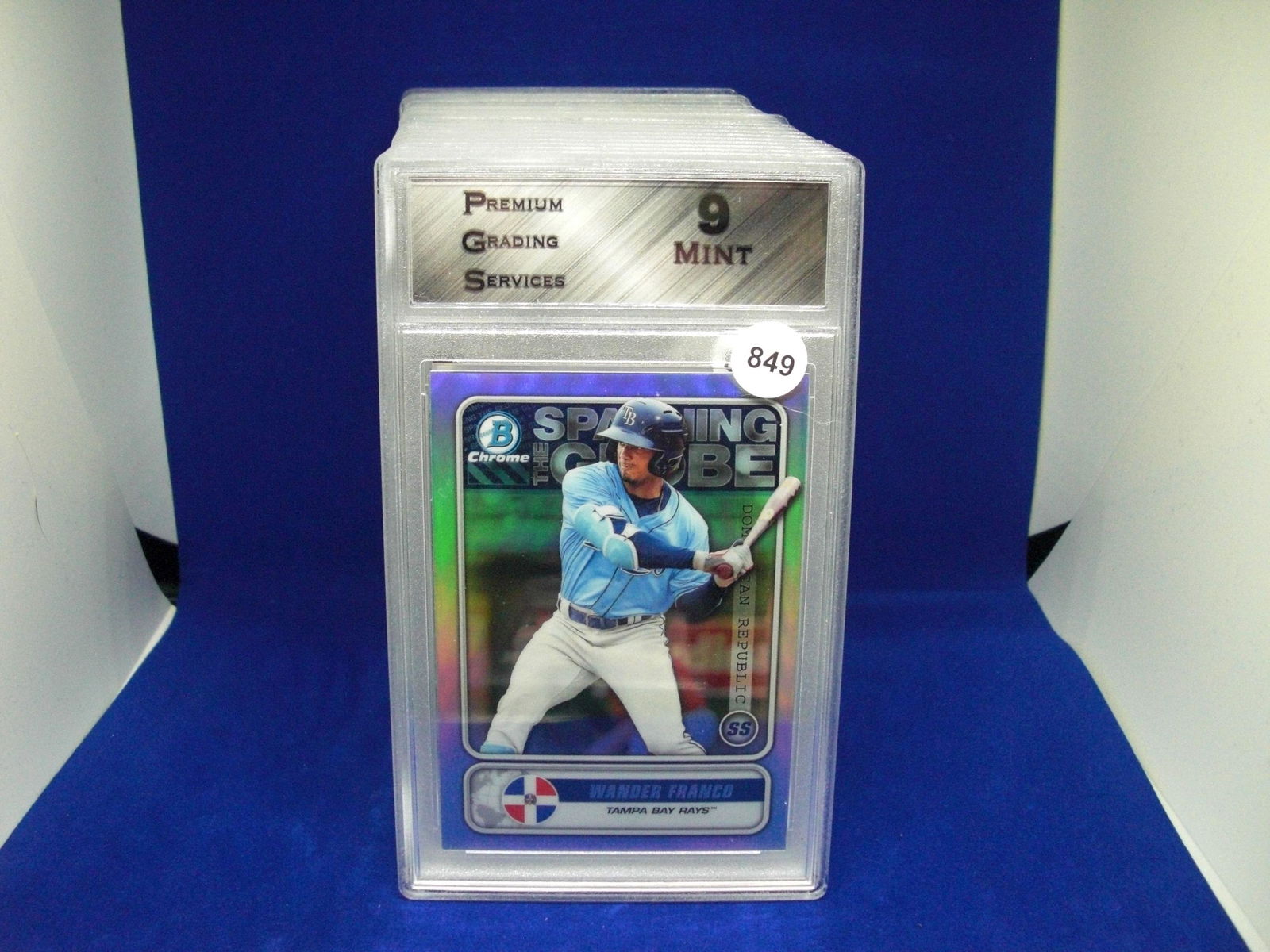 PGS 9 Mint Wander Franco Bowman Chrome (1 of 1)