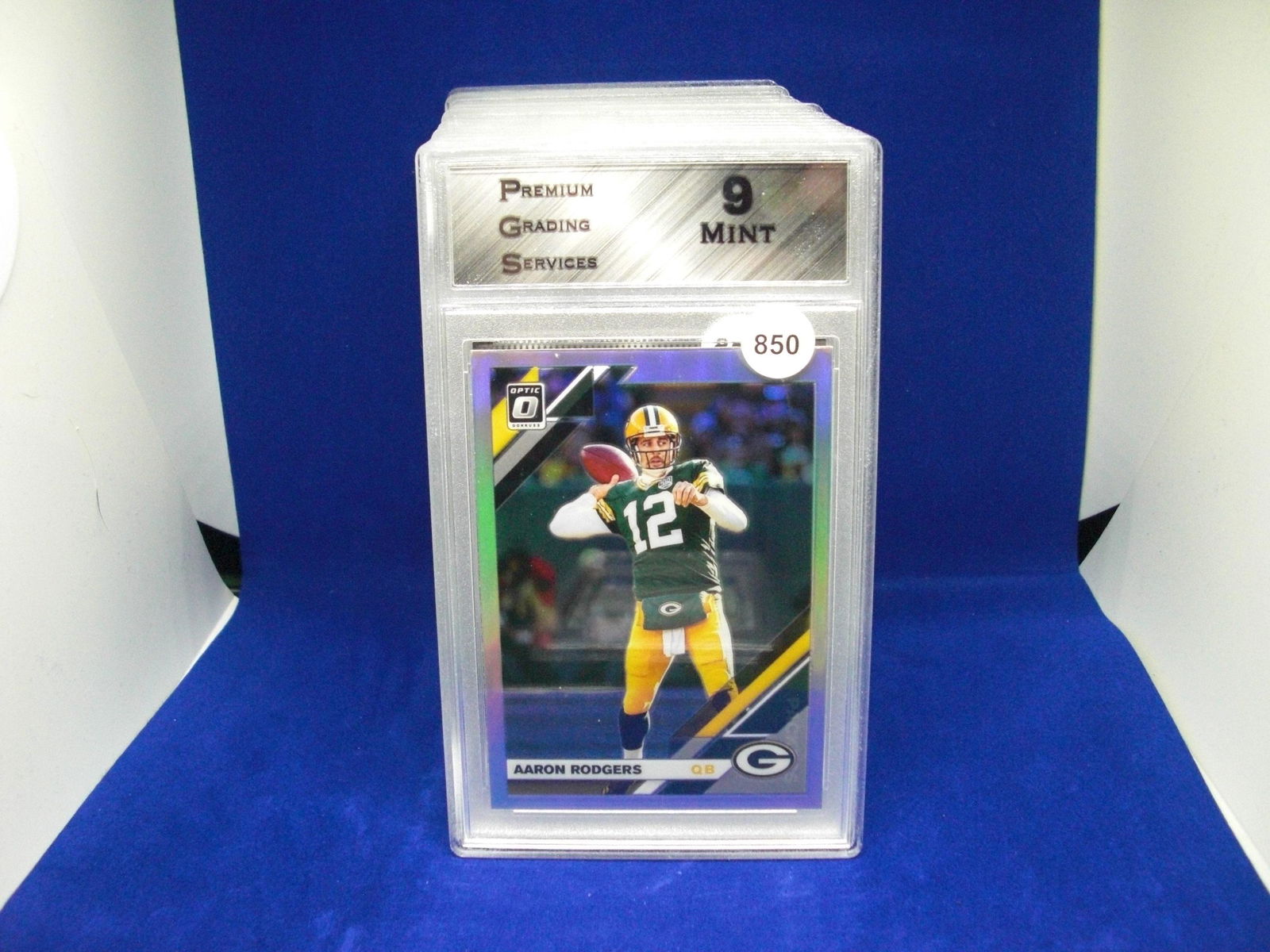 PGS 9 Mint Aaron Rodgers silver optic (1 of 1)
