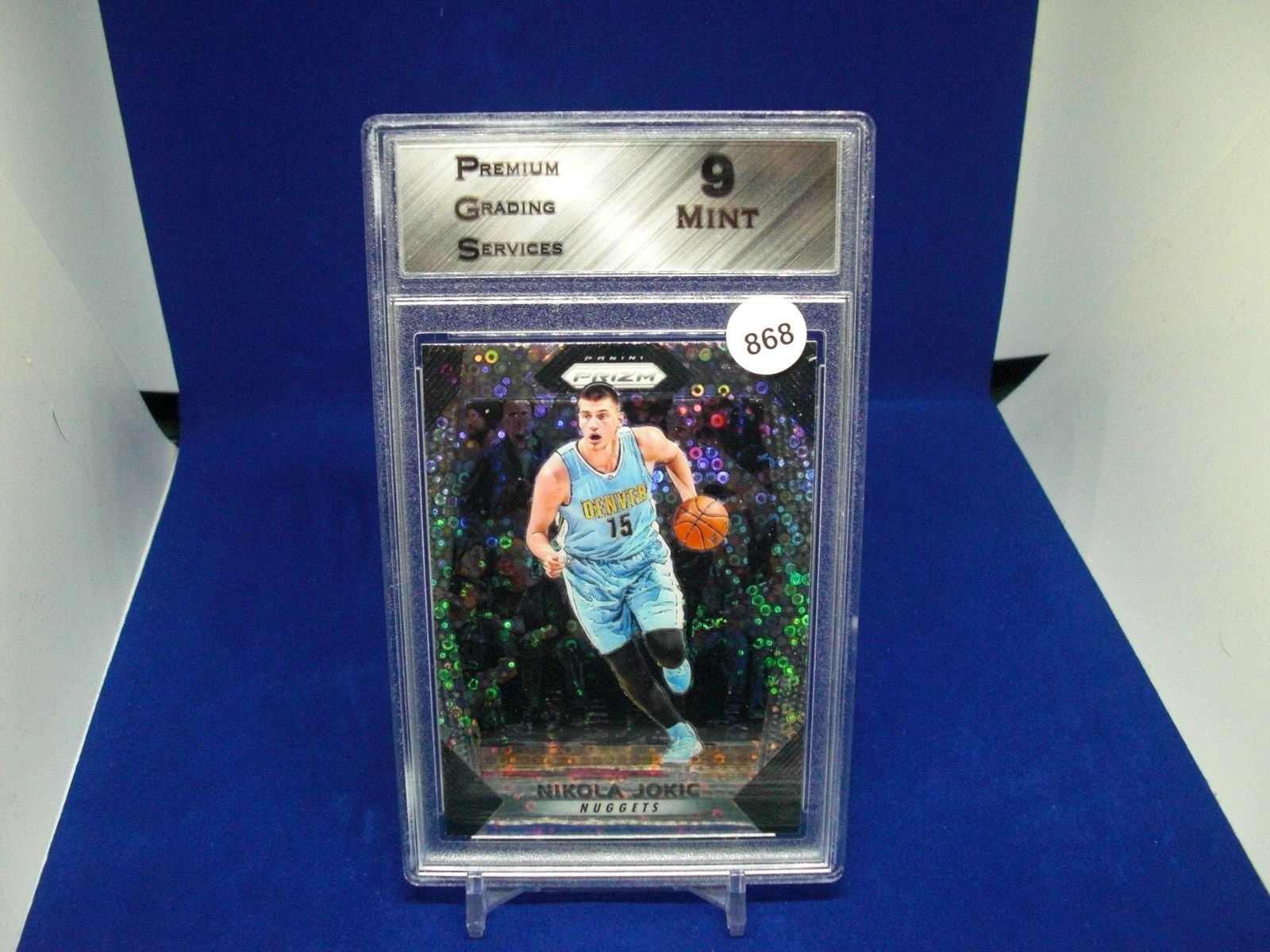 PGS 9 Mint Nikola jokic fast break prism (1 of 1)